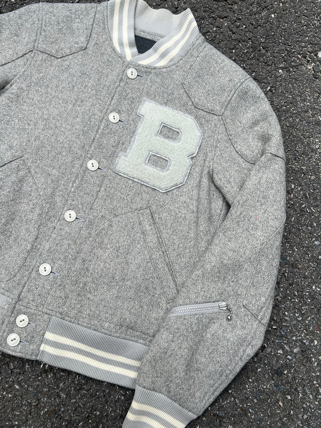 Undercoverism Melton Wool Stadium Jacket 상품이미지4