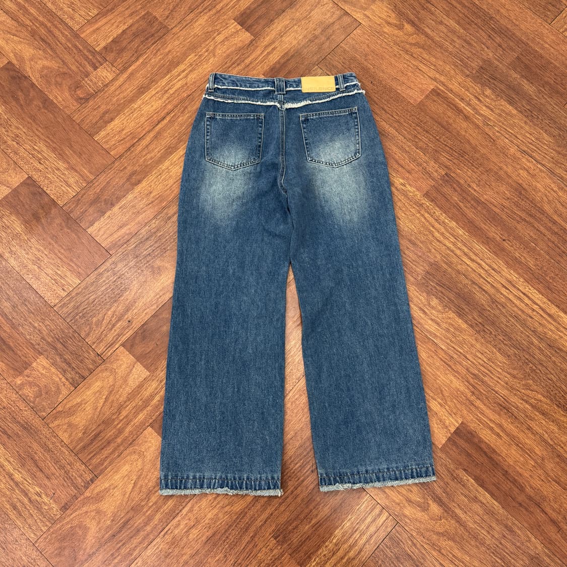 여성용 S 인사일런스 테슬 디바이드 데님 상품이미지2