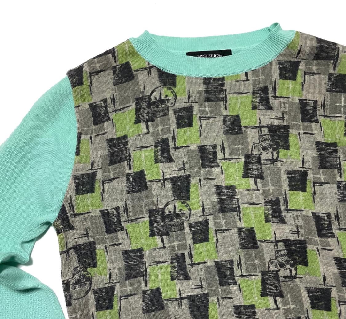 히스테릭 글래머 해골 니트 상품이미지7