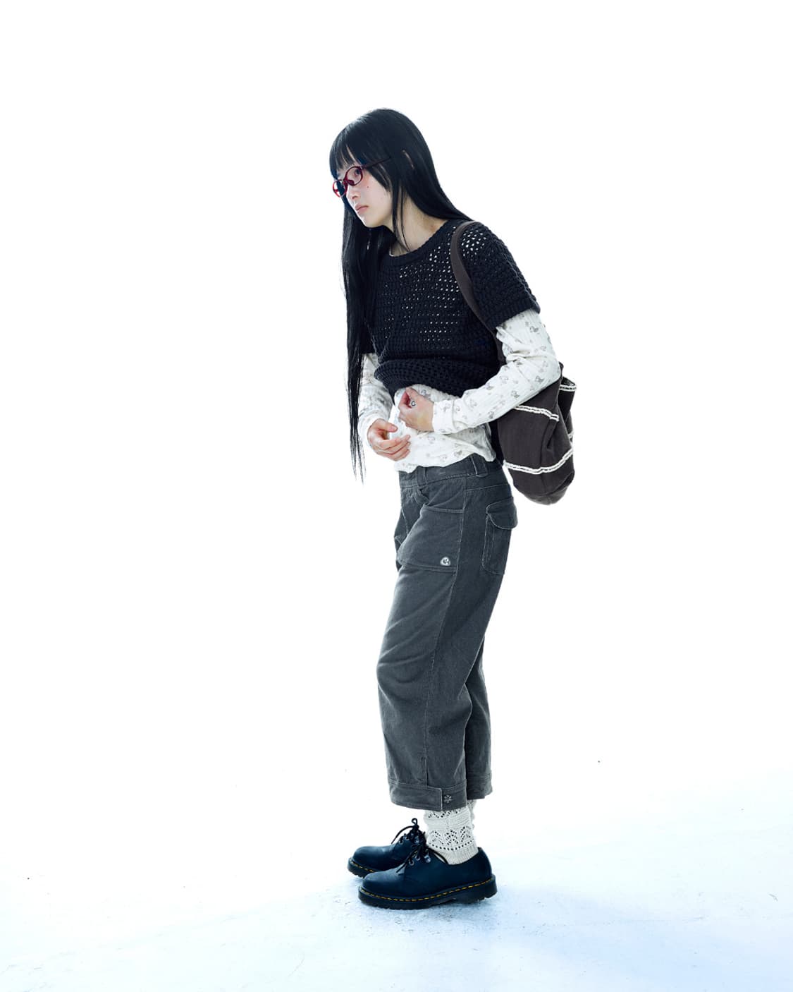 코이세이오 carpi pants 챠콜 상품이미지1