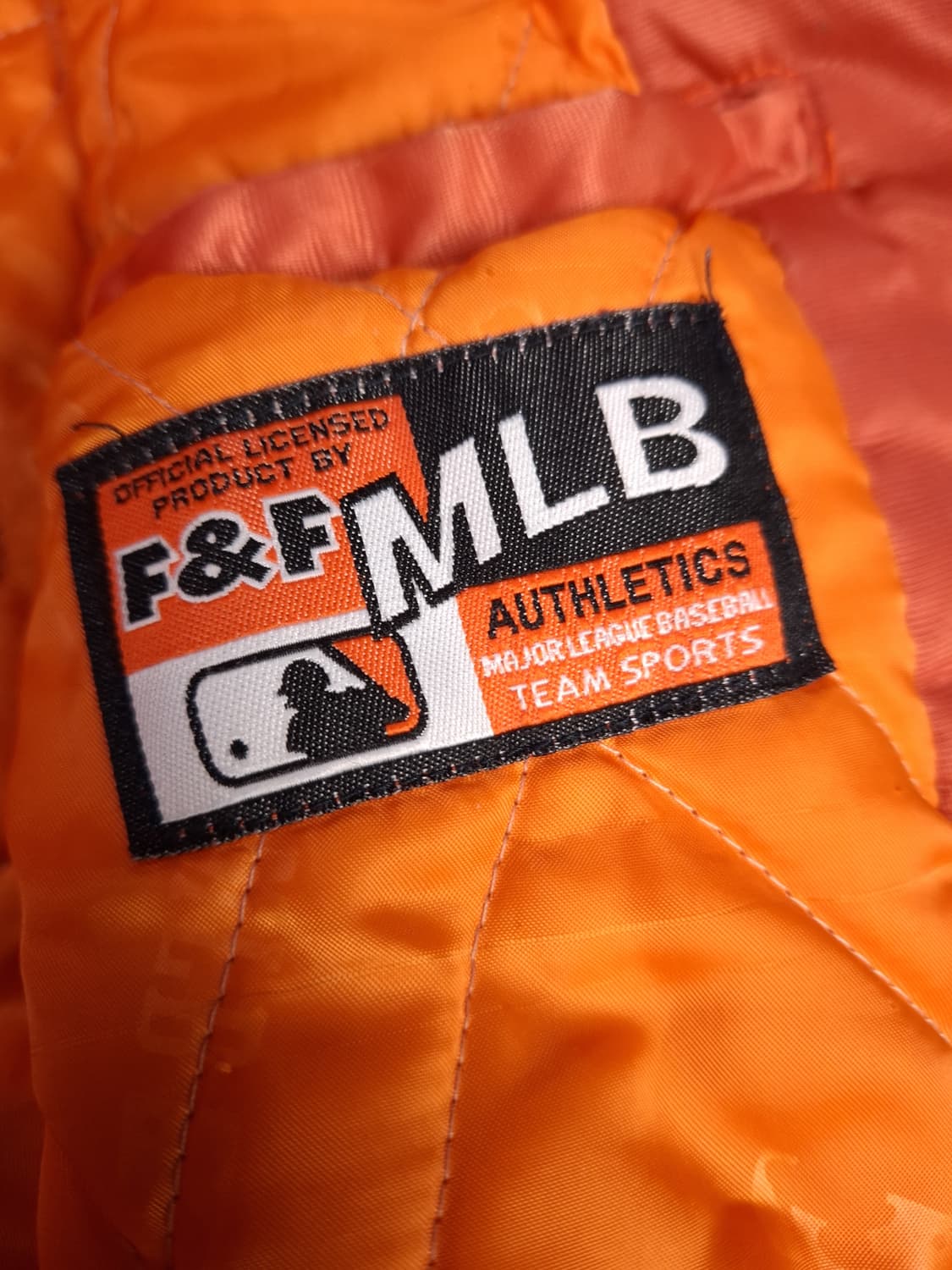 90's 빈티지 MLB 자이언츠 사틴 스타디움 자켓 상품이미지4