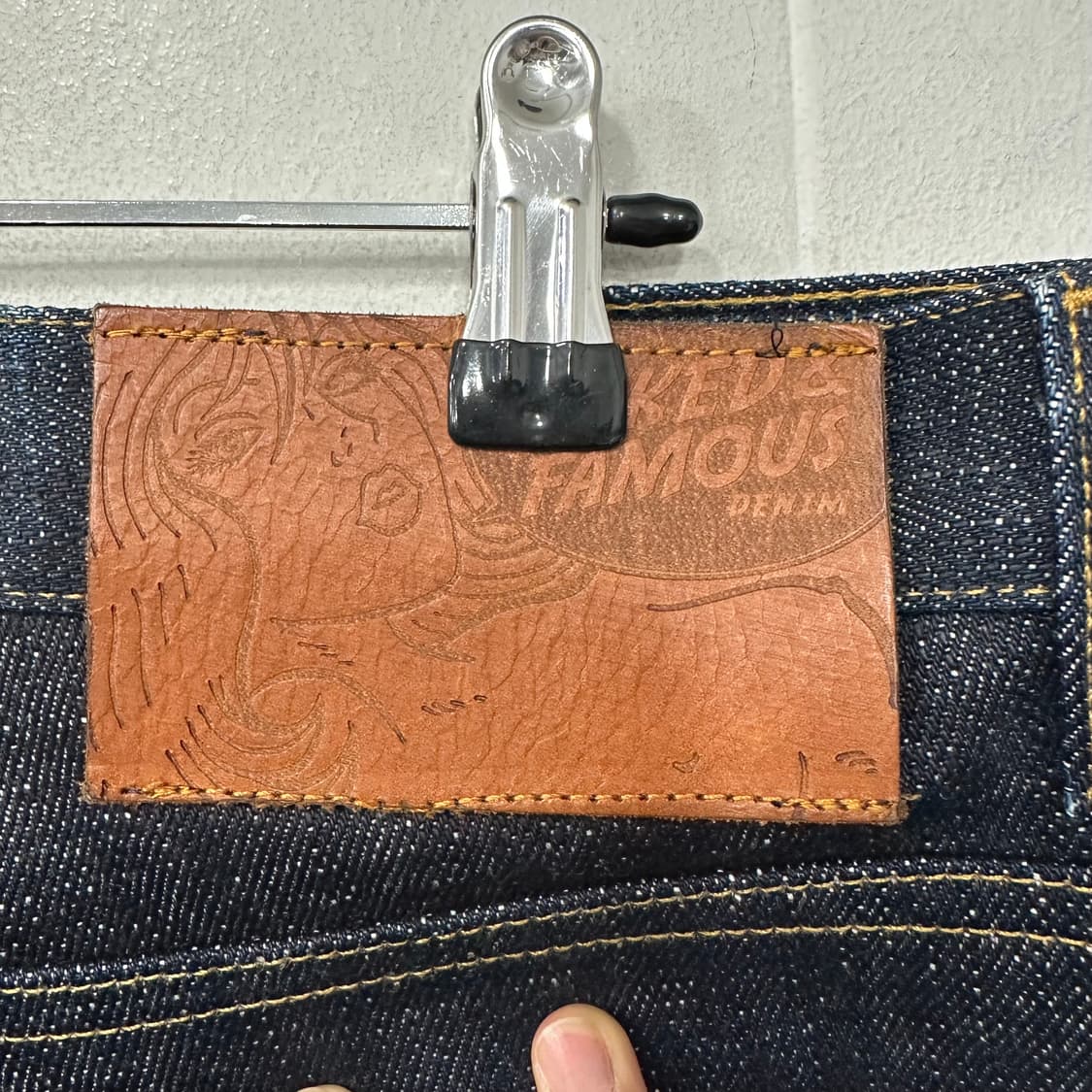 naked&famous 생지 스키니 상품이미지6