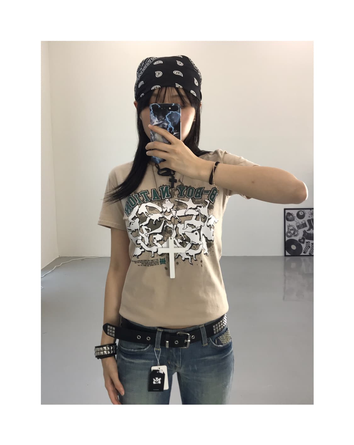 Vintage Graphic Short Sleeve T-Shirts 상품이미지1
