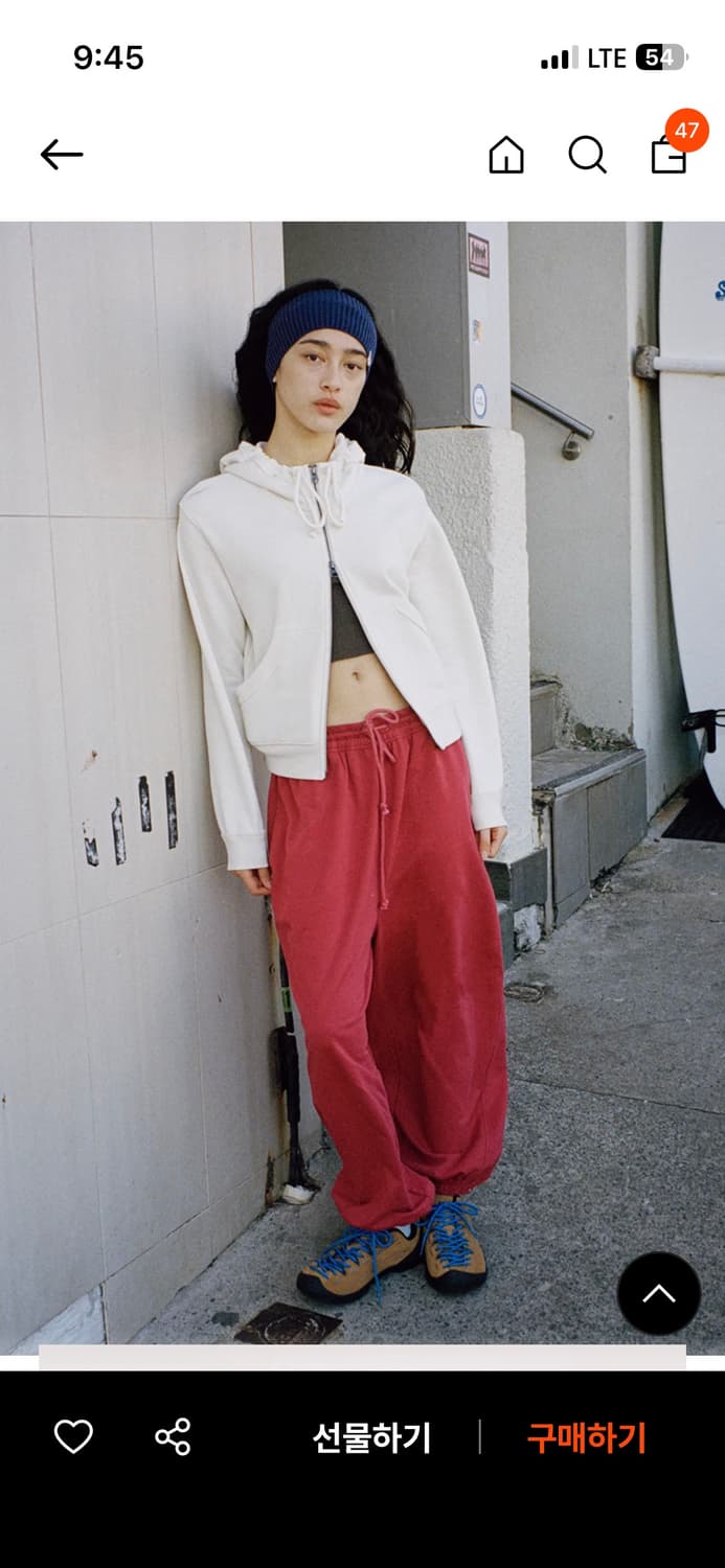 부디무드라 다이애그널팬츠 상품이미지1