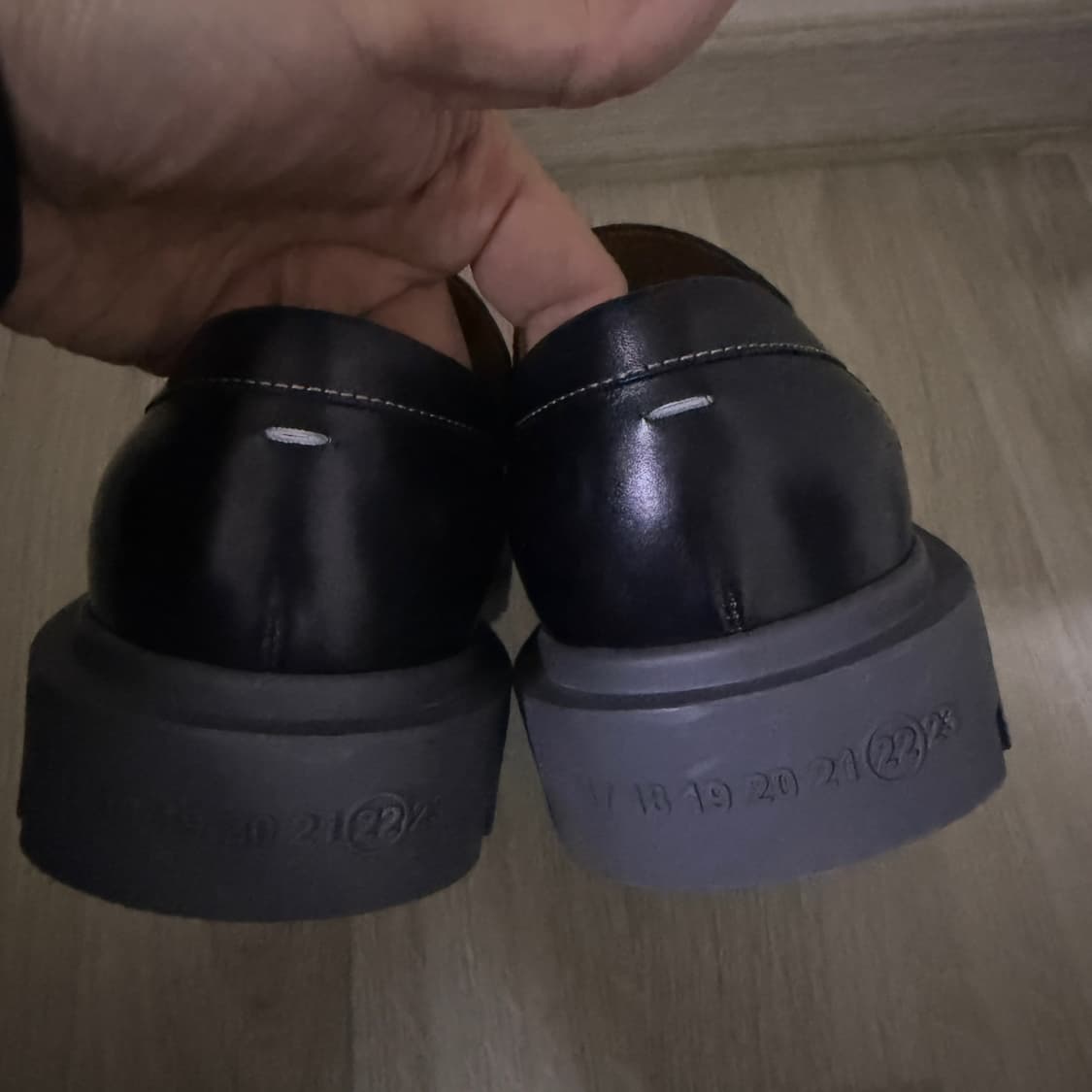 메종 마르지엘라 스티치 스퀘어토 로퍼 41 (250-255) 상품이미지4