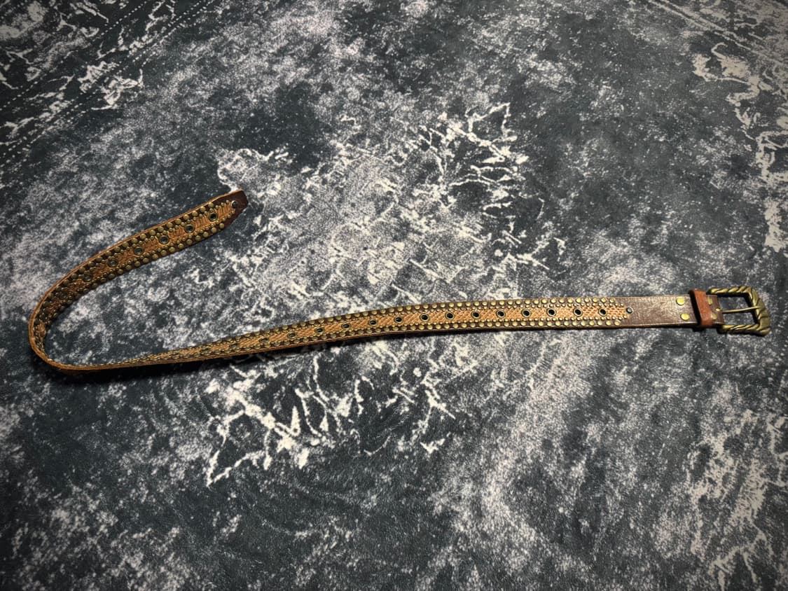 "Tornadomart" python stud belt 상품이미지4