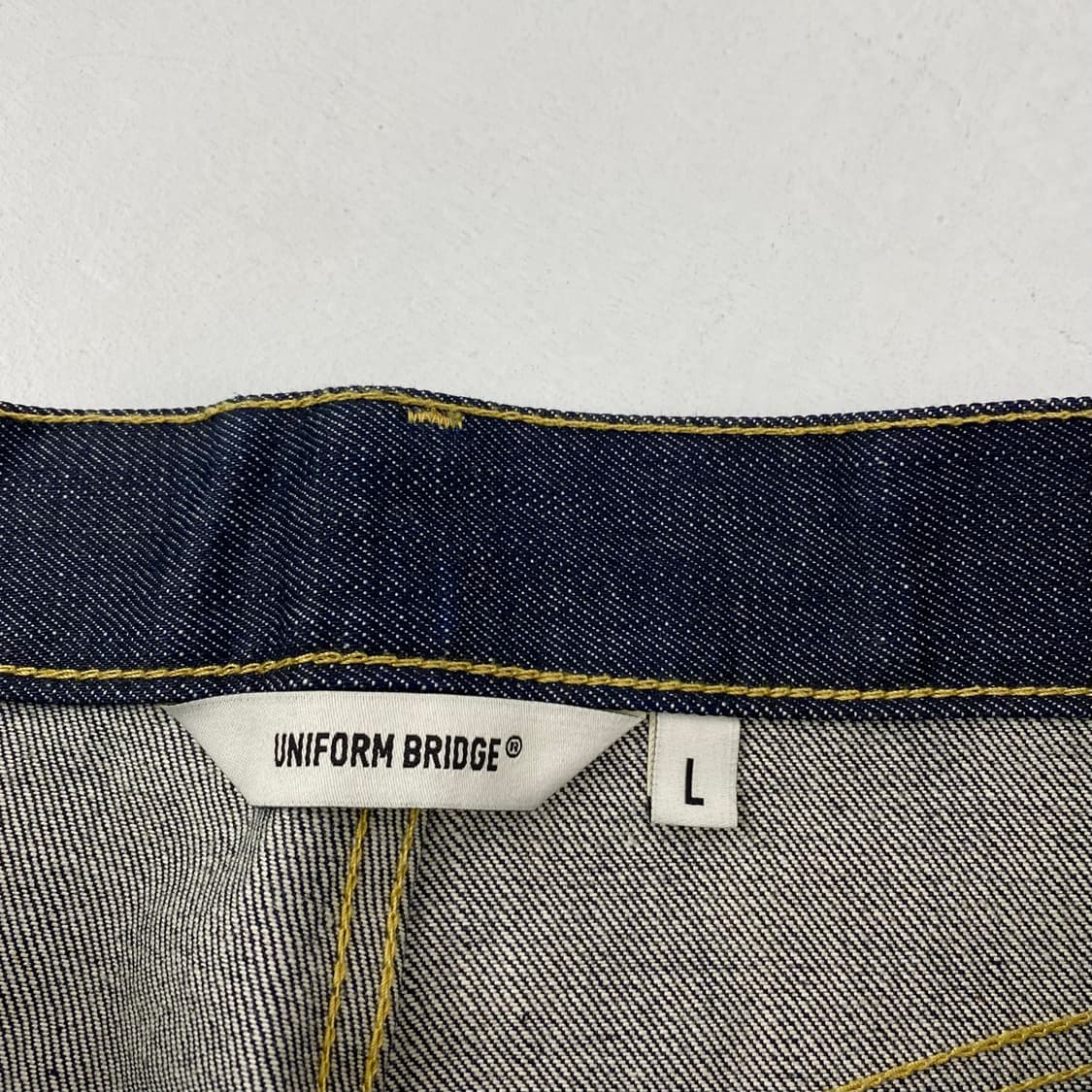  유니폼브릿지 레드 스티치 셀비지 데님 진 (32)  ﻿ 상품이미지5