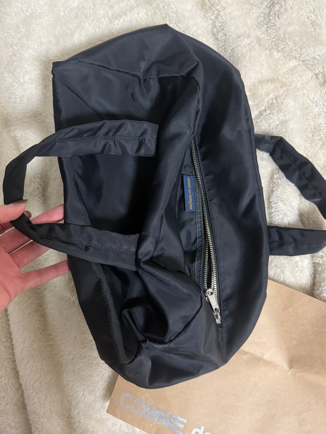 꼼데가르송 나일론 토트 보스턴백 m 상품이미지3