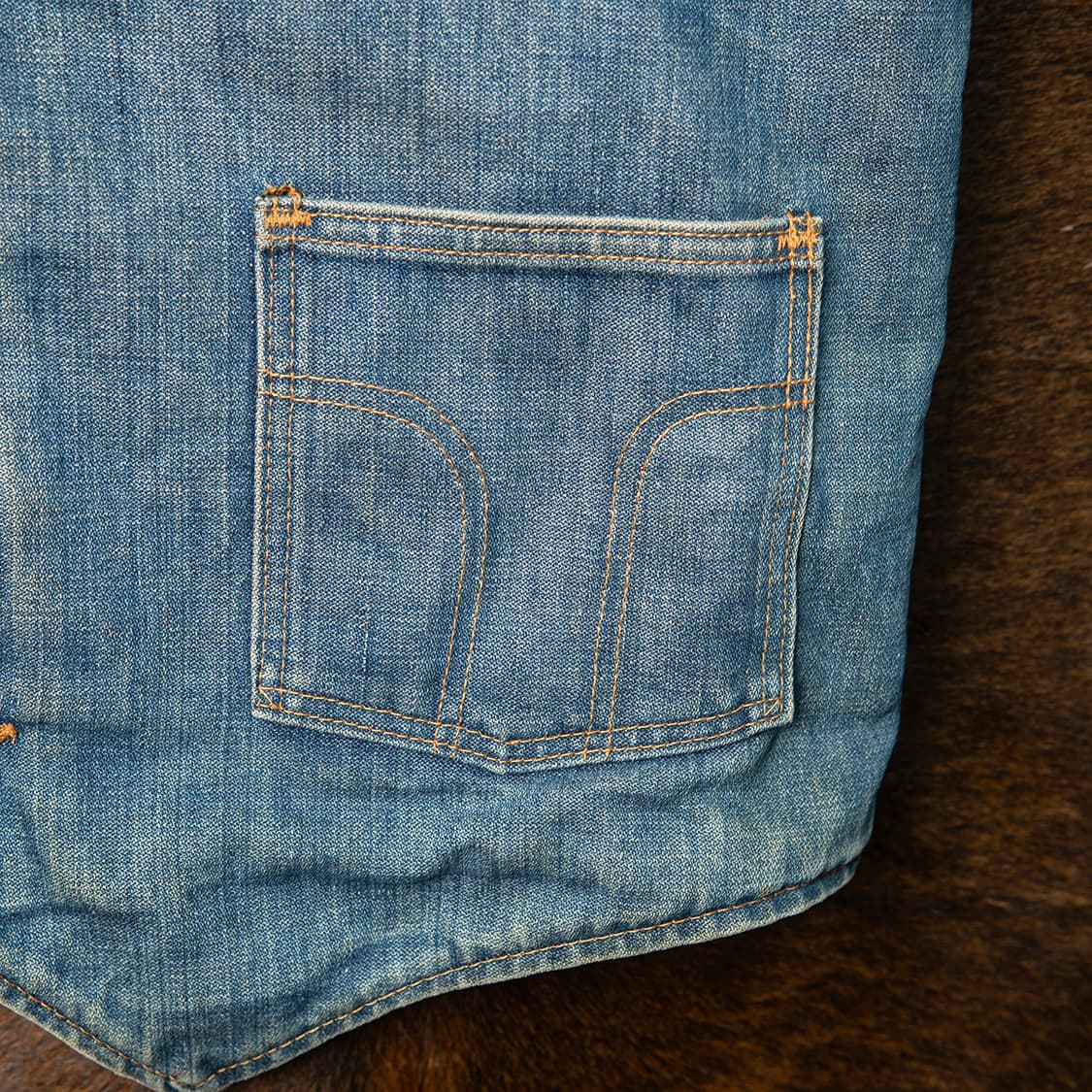 [100] 80s~ 디키즈 Vaquero 웨스턴 데님 베스트  상품이미지3