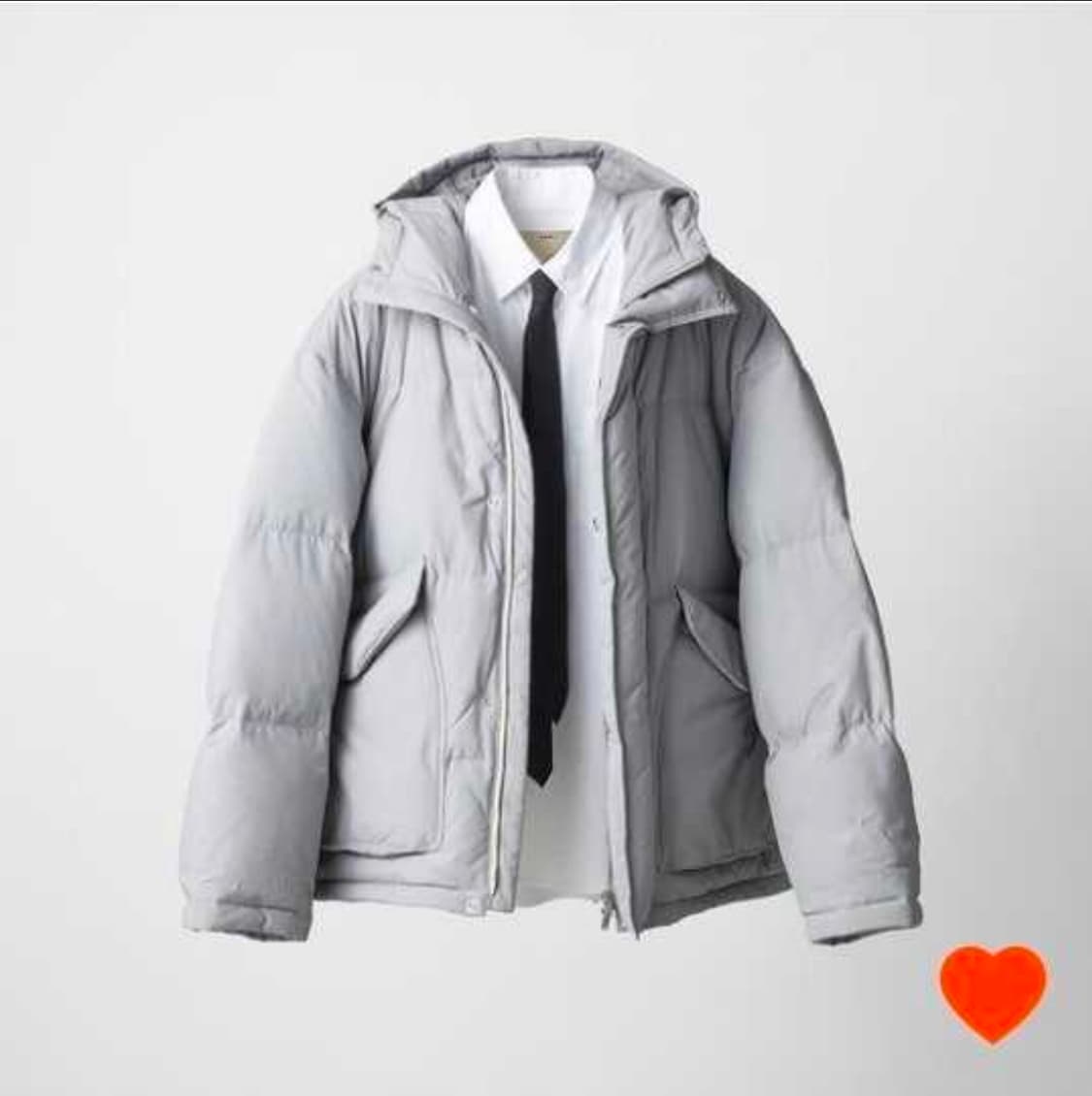 포터리 러스틱 푸퍼 패딩 라이트그레이 3사이즈 상품이미지1