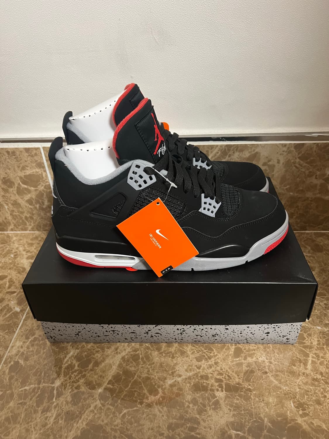 Air Jordan 4 Retro Bred 2019 280 완전 새상품 상품이미지2
