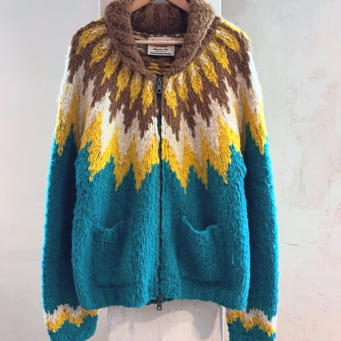 앤더슨 벨 리버튼 핸드메이드 노르딕 가디건 상품이미지2