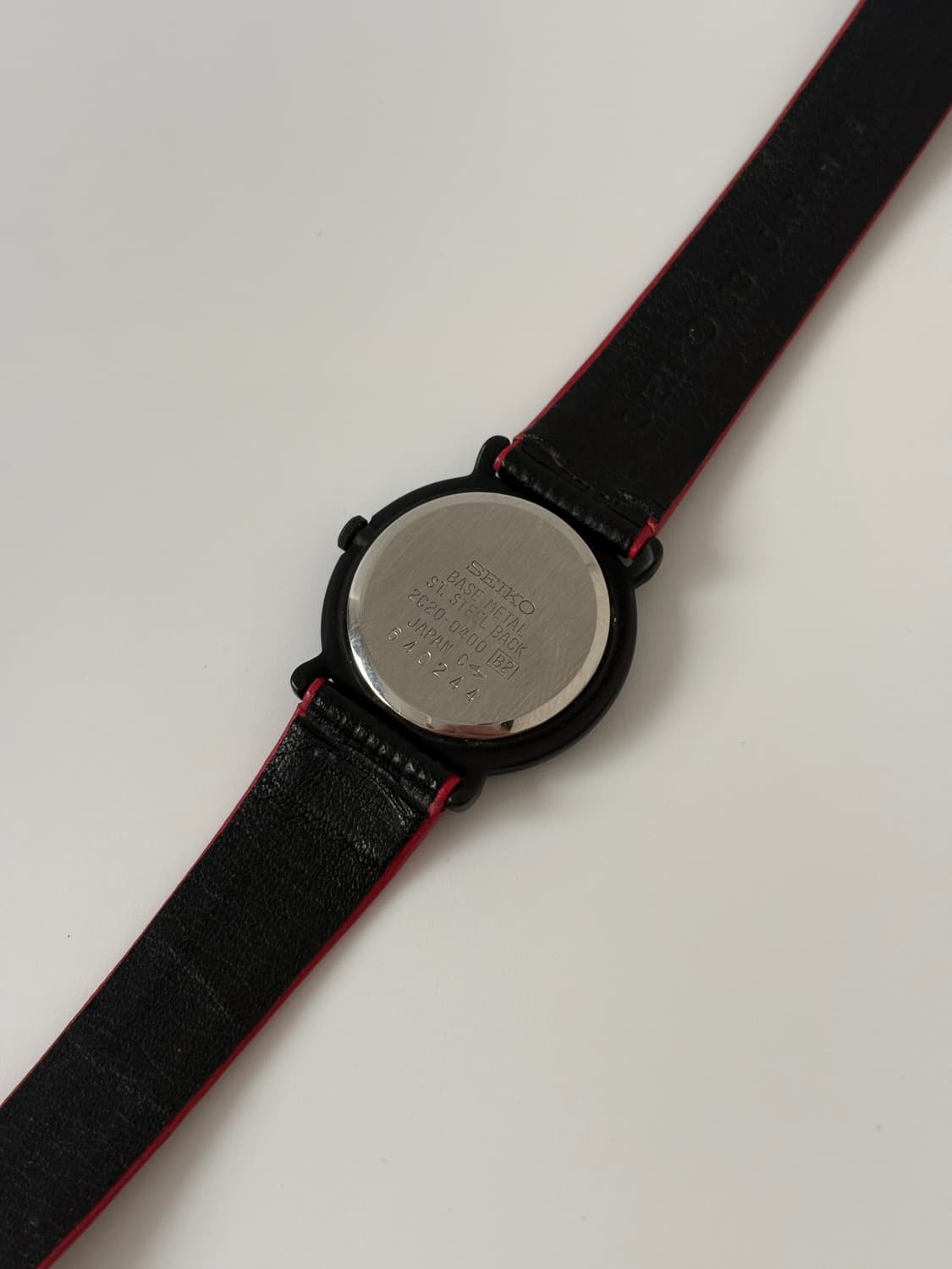 1980s Red Point Black Ladies Quartz 상품이미지8