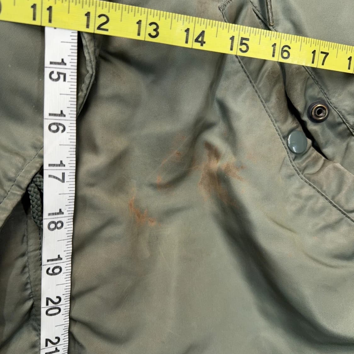 80s 알파 인더스트리 N-2B 플라이트 자켓 상품이미지9