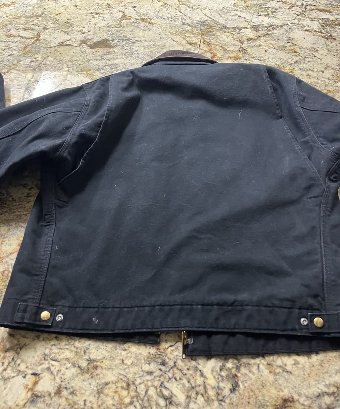 (후드포함) 칼하트 J01 디트로이트 자켓 블랙 상품이미지6