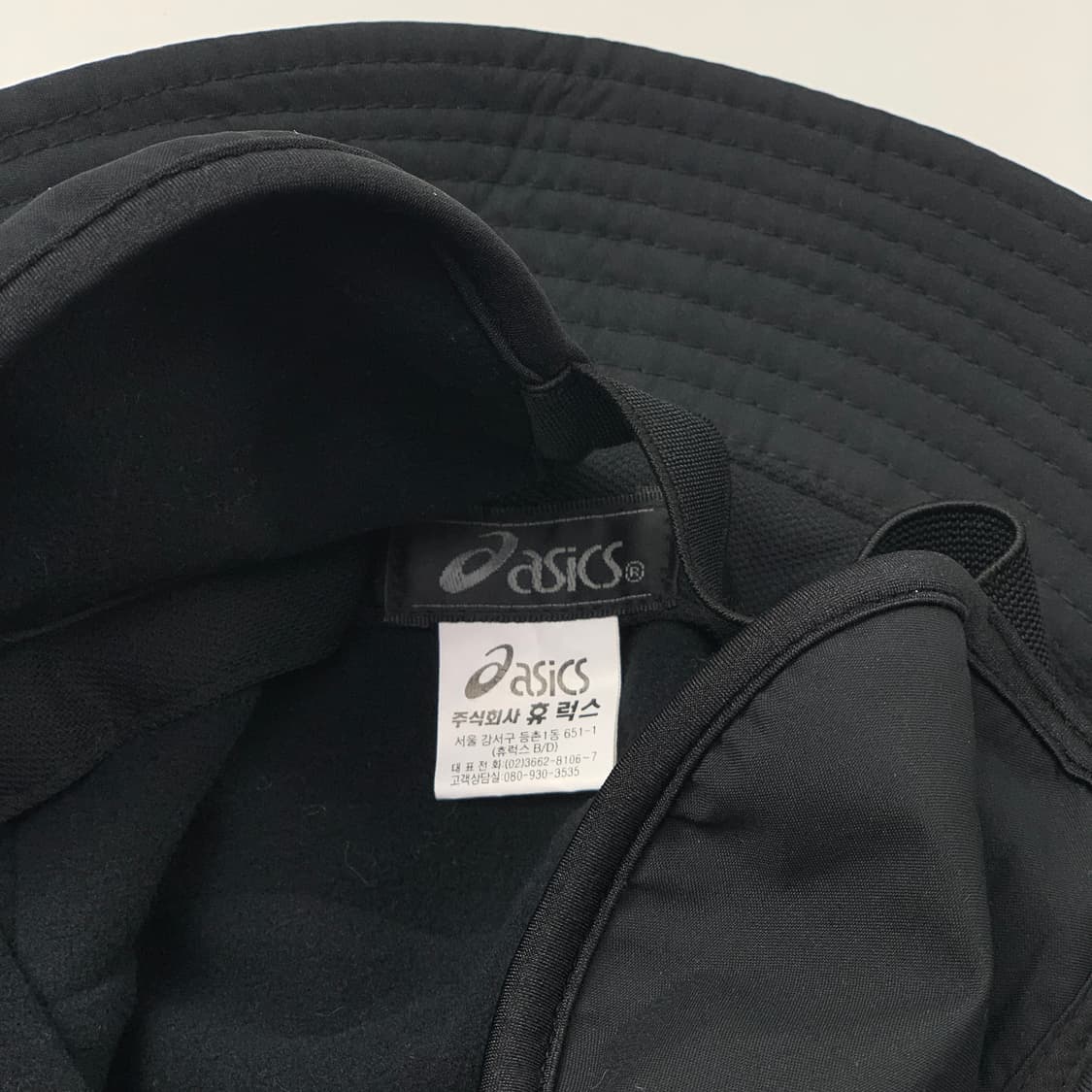 [OS/정품] 00s 아식스 고어텍스 기모 귀마개 버킷햇 상품이미지6