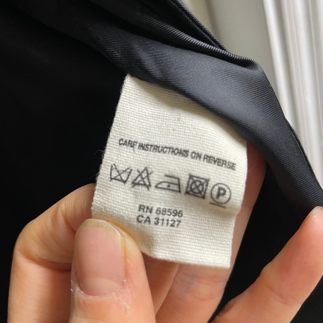 DKNY 클래식 블랙 싱글 트렌치코트  상품이미지7