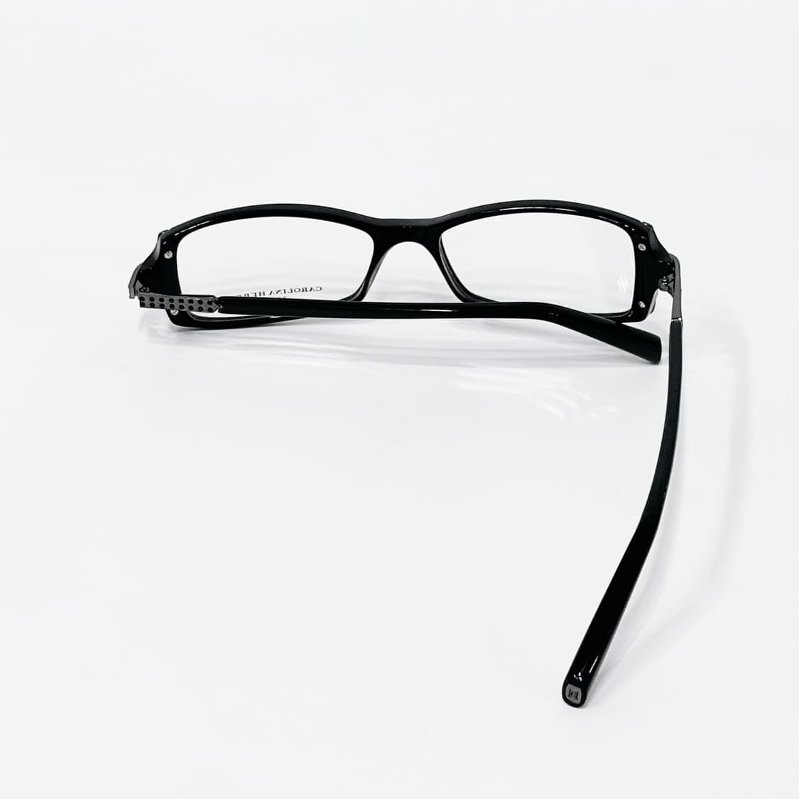 CAROLINA HERRERA 블랙 뿔테 데드스탁 빈티지안경 상품이미지4