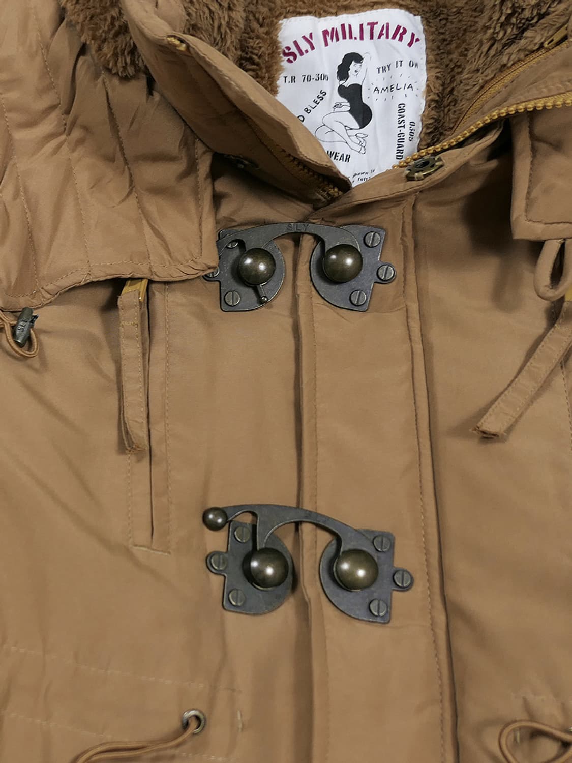 Sly military hooded parka  상품이미지4