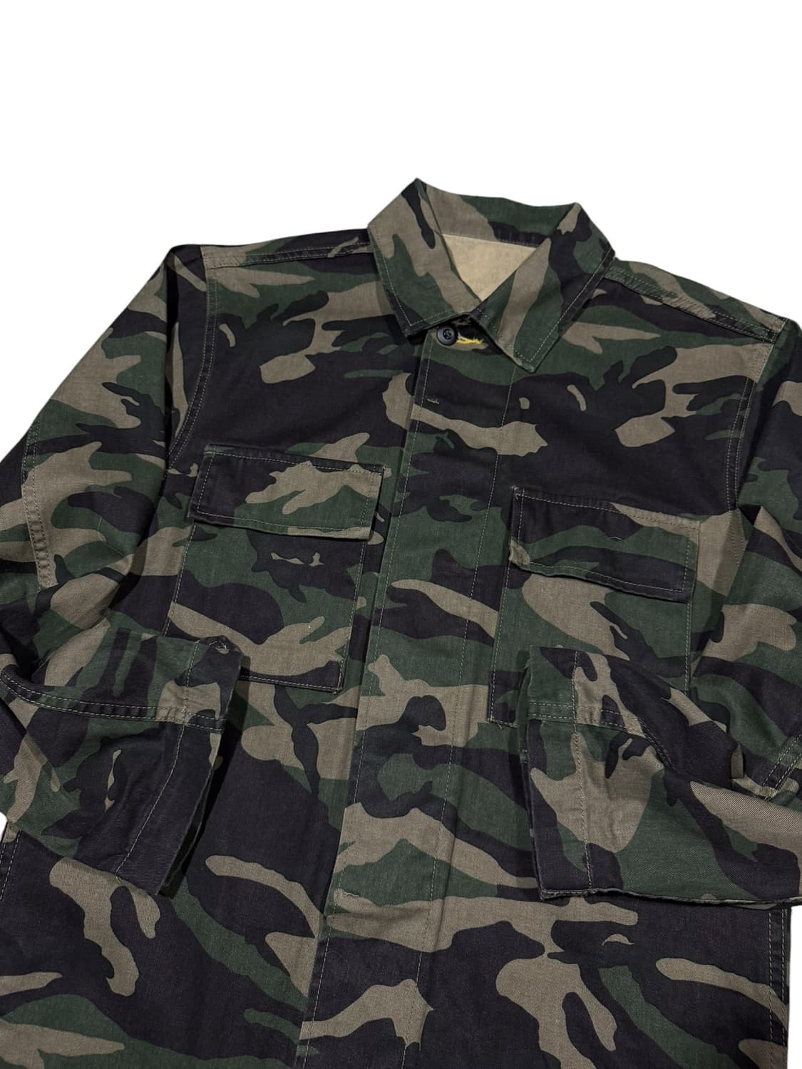 Military 밀리터리 개구리 패턴 투포켓 워크자켓 상품이미지3