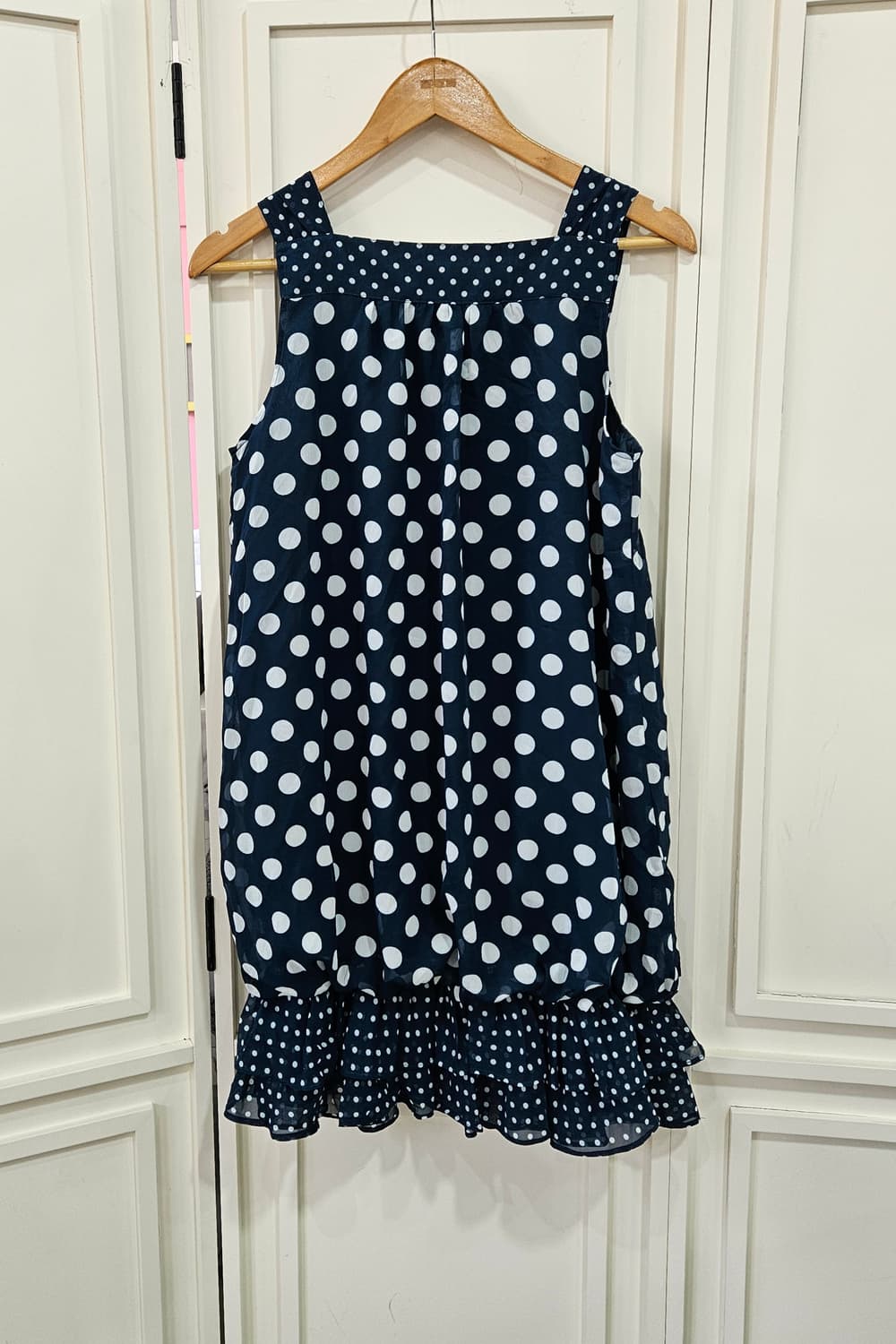 도트 쉬폰 원피스 상품이미지4