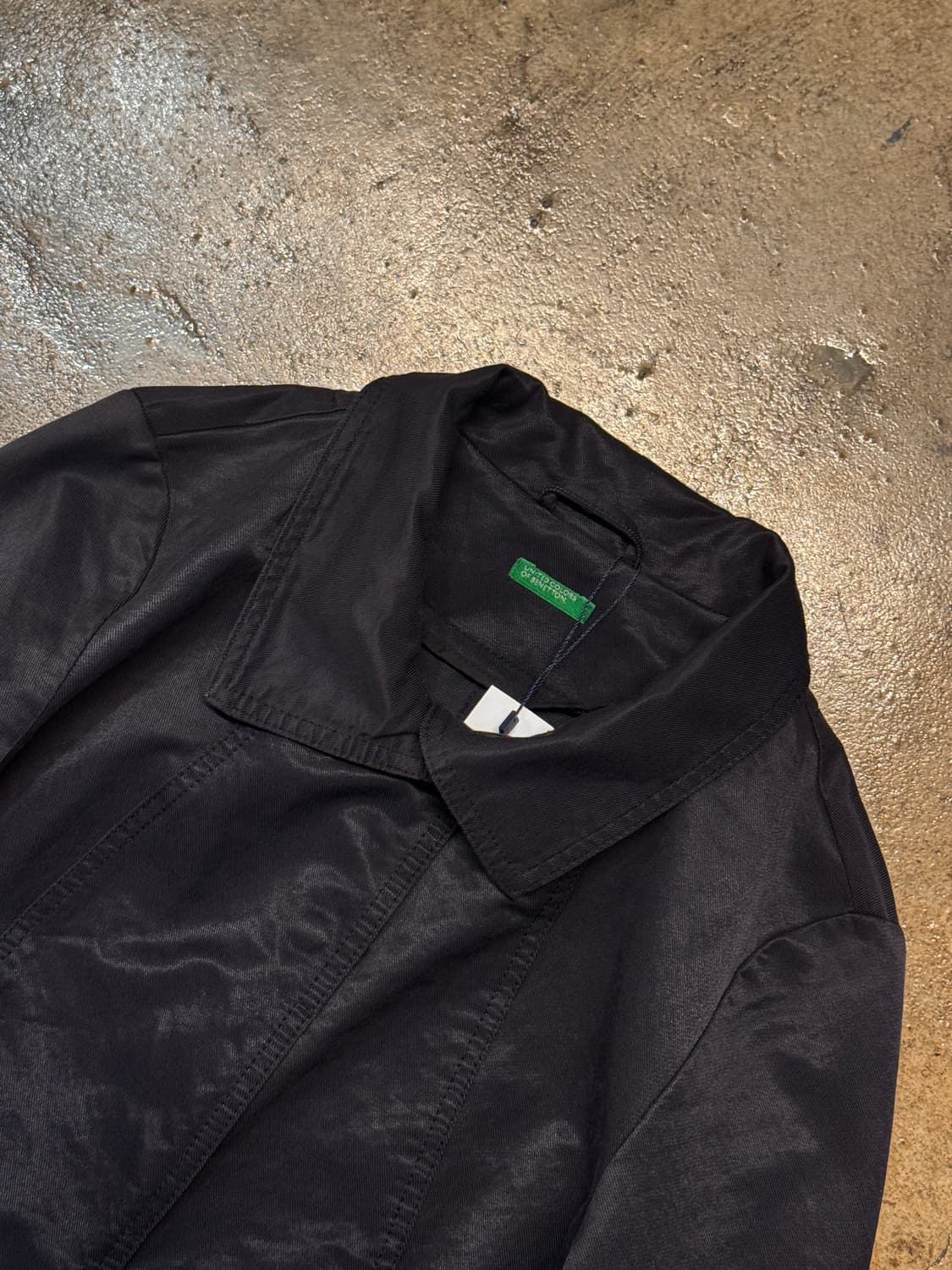 44 ) BENETTON Gloss Panel Jacket 상품이미지4