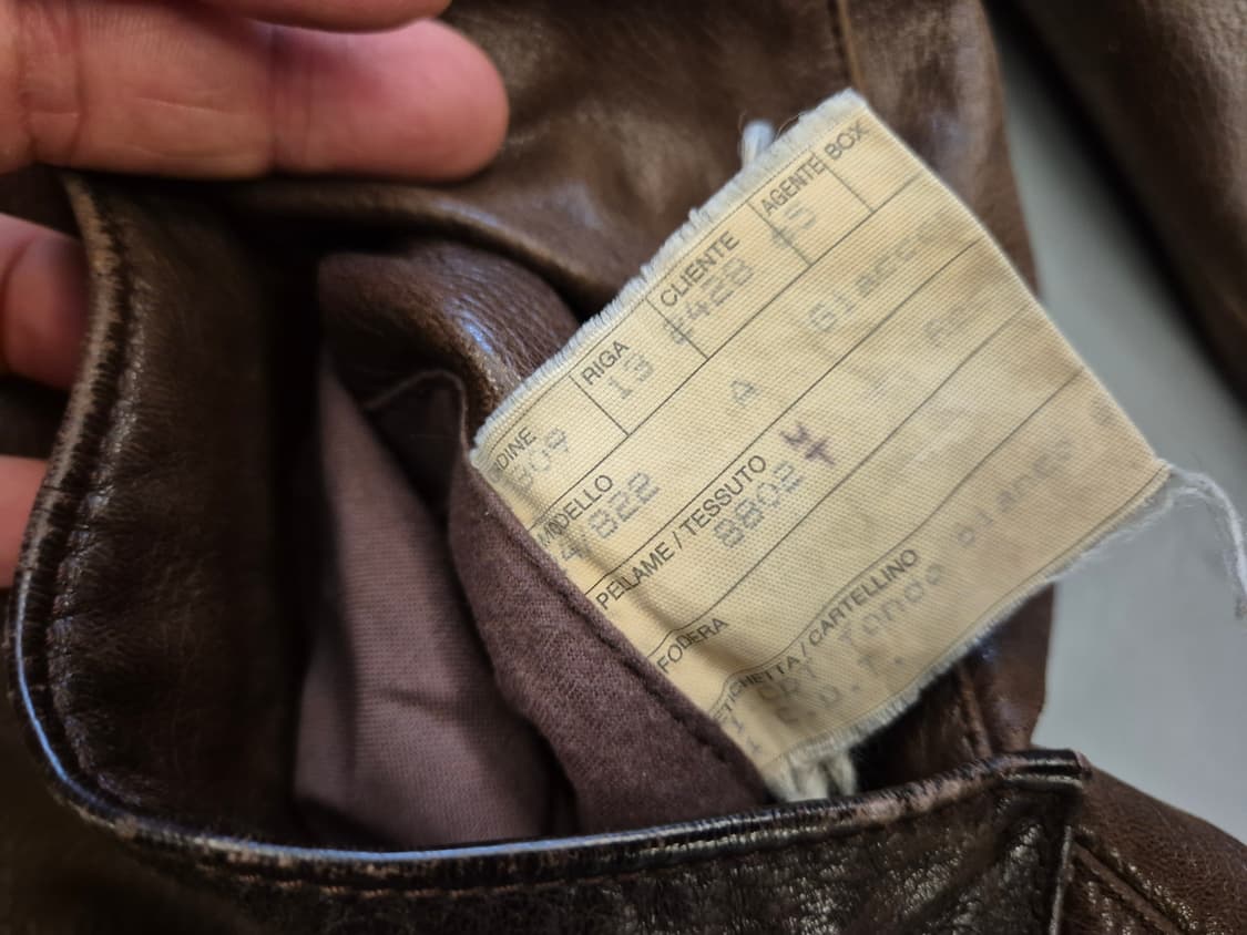 90s CRISTIANO di THIENE 양가죽 자켓 상품이미지8