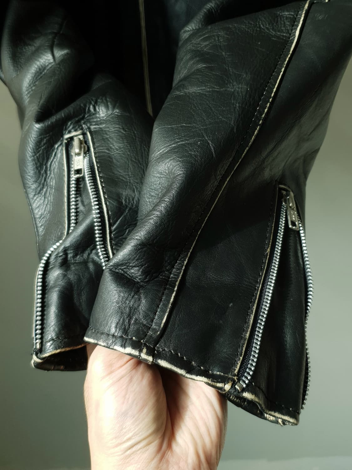 AMERICAN NOSTALGIA single leather jk 상품이미지6