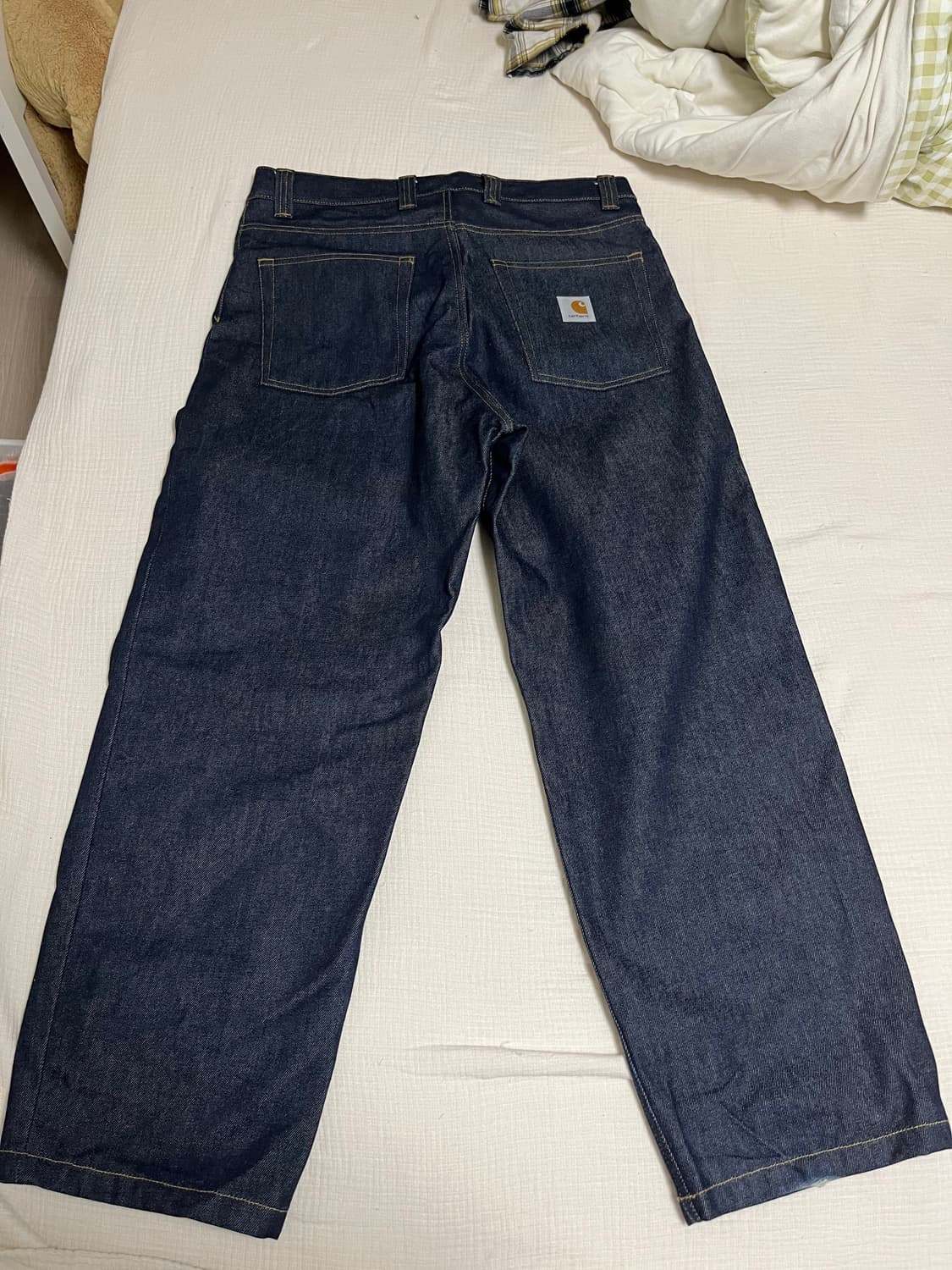 칼하트 브랜든 팬츠 blue rigid m 상품이미지3