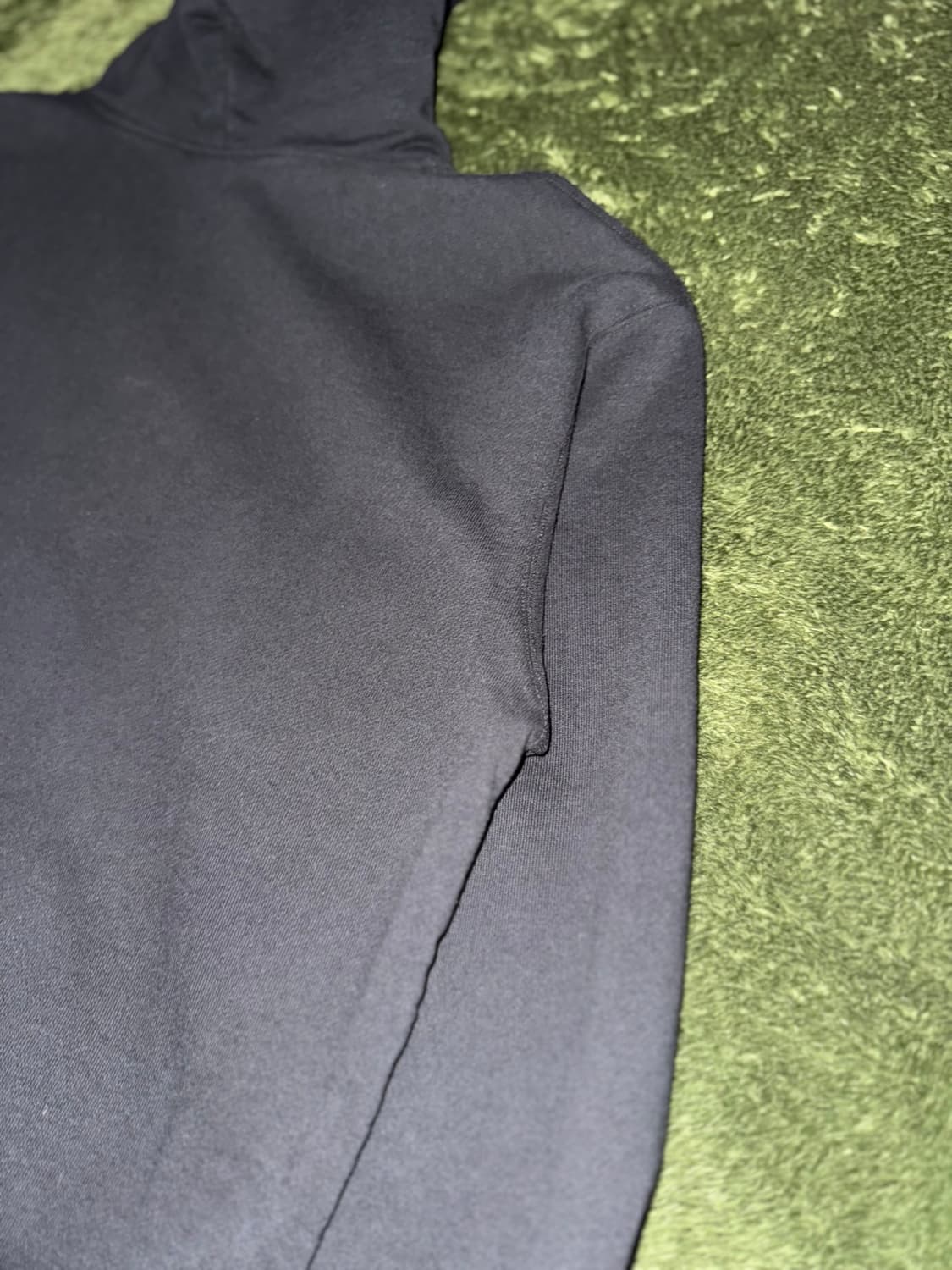 [XL] DIME 다임 엠브로더리 로고 루즈 핏 후디 후드티 블랙 상품이미지9