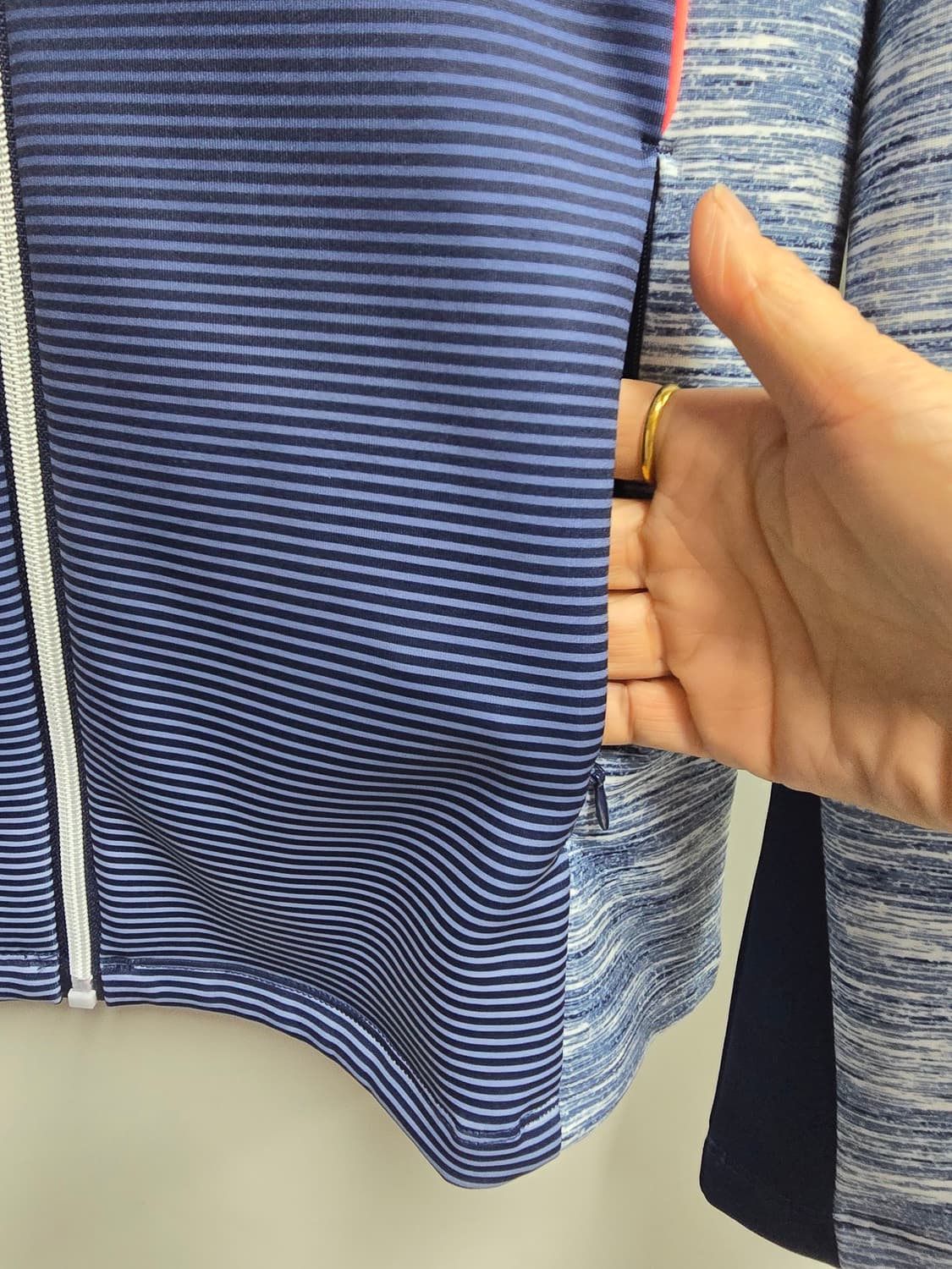 새상품)남성요넥스 집업자켓 95 슬림핏 상품이미지3