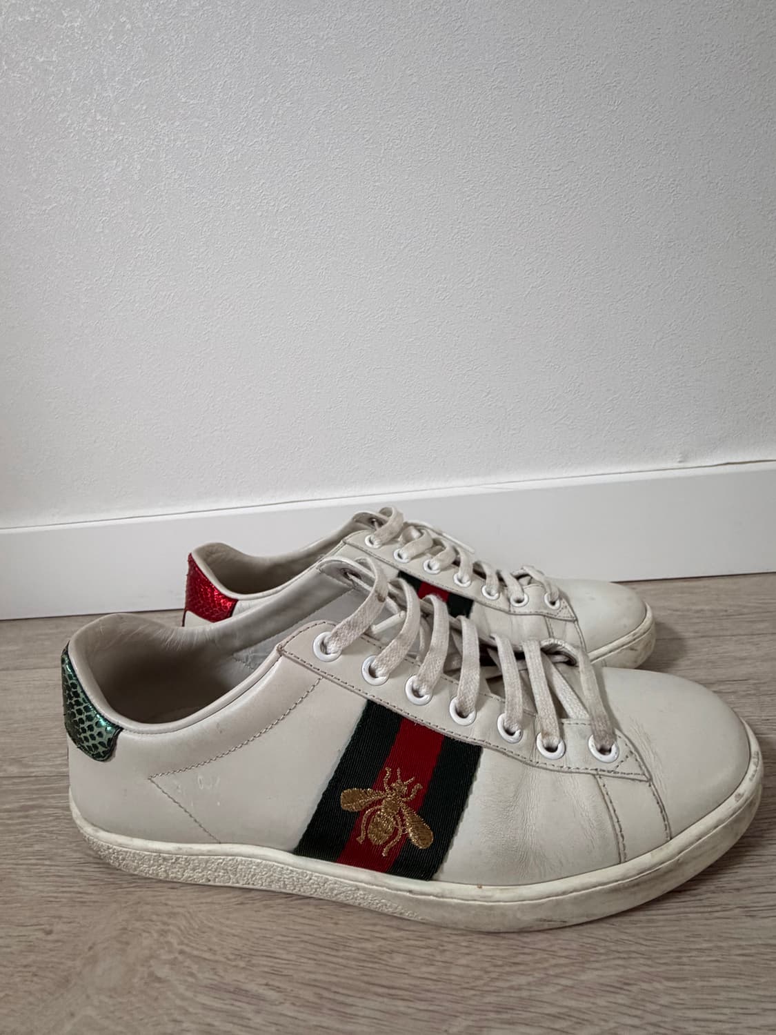 구찌 에이스 꿀벌 자수 스니커즈 245mm 상품이미지1