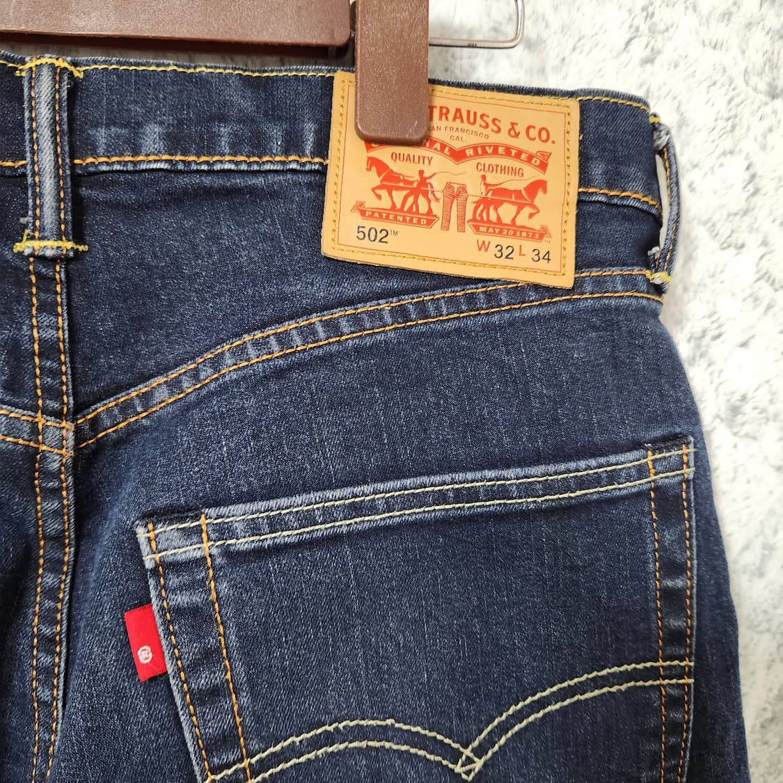 J28 [32] 리바이스 502 데님 청바지 상품이미지4