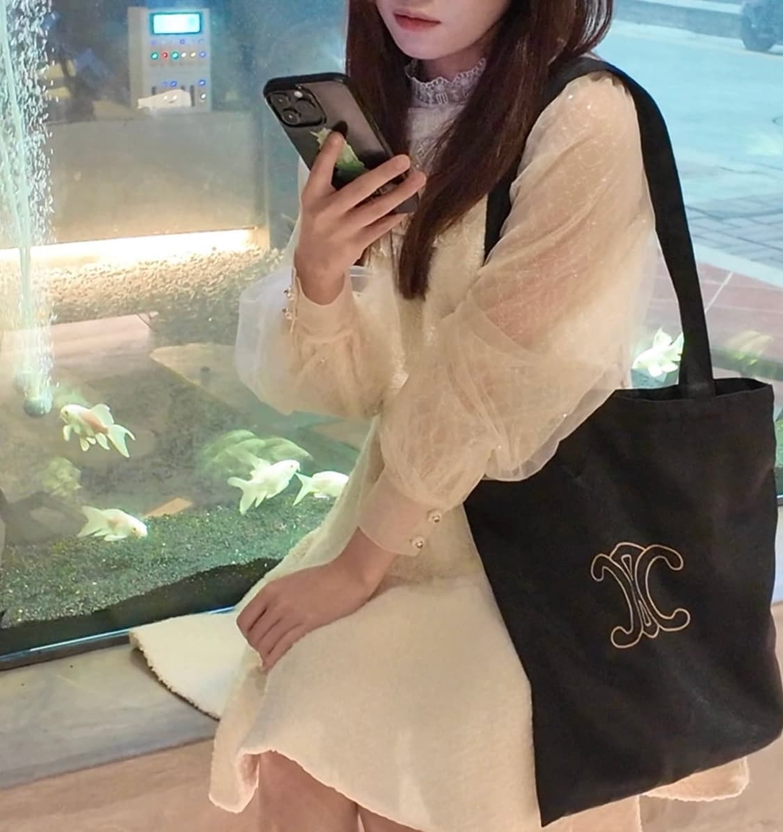 셀린느뷰티 VIP 리미티드 블랙 에코백 상품이미지3