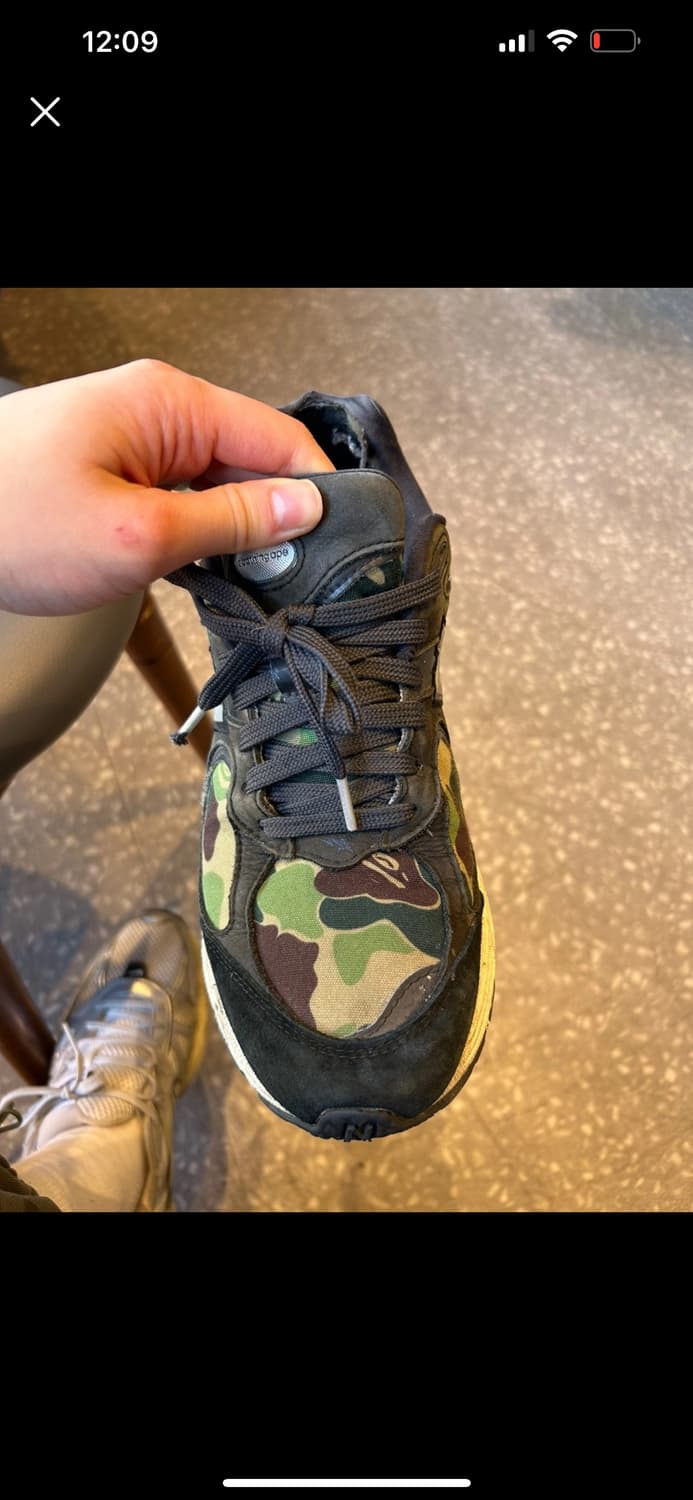 뉴발란스 x 베이프 2002R 블랙 카모 상품이미지4