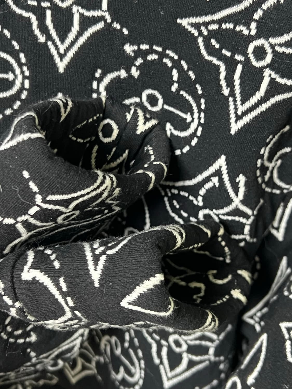 [정품] 백화점판 / L 루이비통xNBA 플라워 모노그램 후드집업 상품이미지3