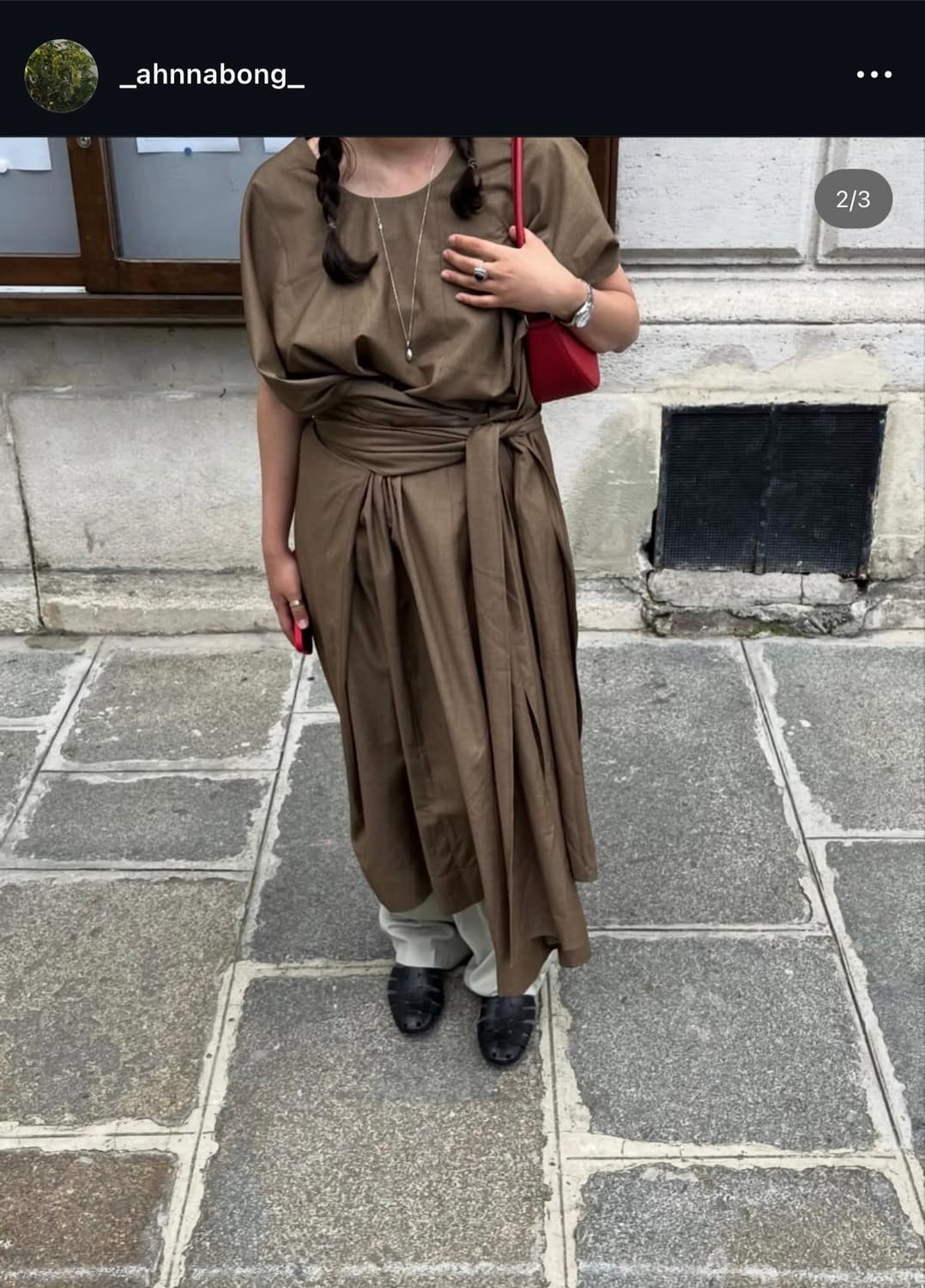 에토스 보트백 레드 상품이미지8