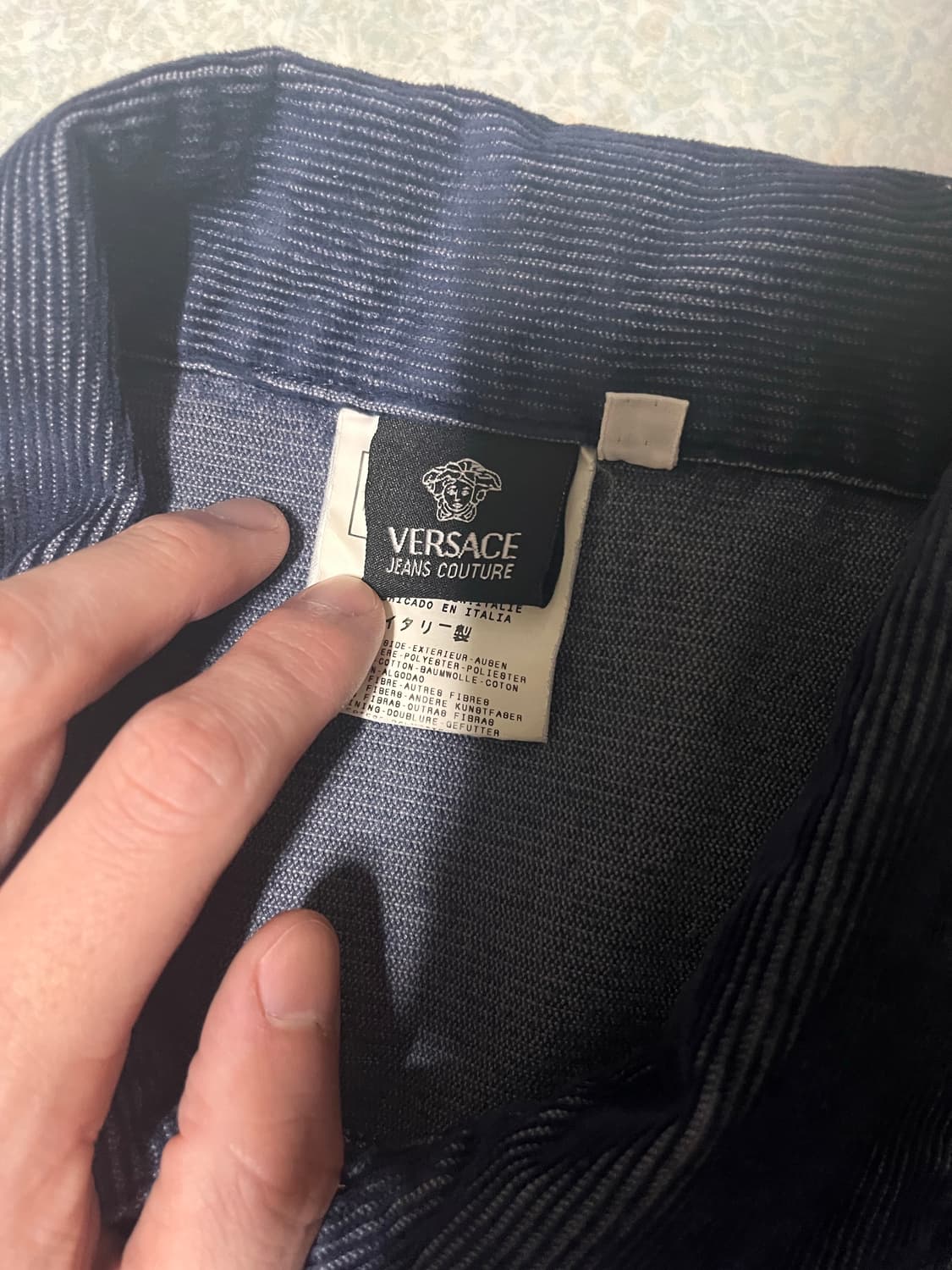 L)빈티지 베르사체 코듀로이 자켓 상품이미지3