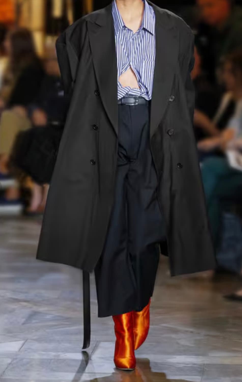 베트멍 x 브리오니 17FW 오버사이즈 더블브레스티드 코트 Brioni  상품이미지1