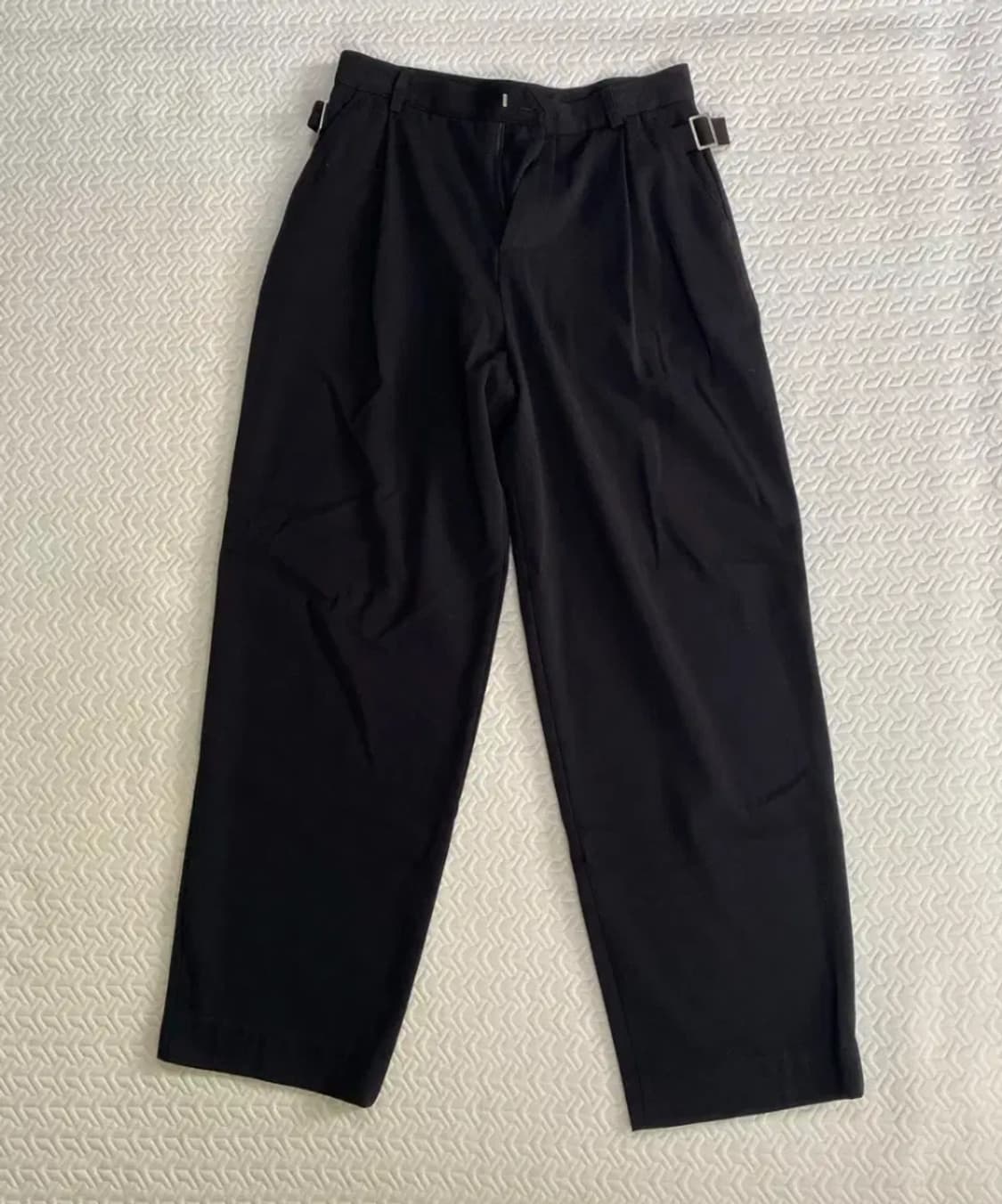 mmgl 엠엠지엘 투웨이 와이드 팬츠 블랙 2사이즈 상품이미지2