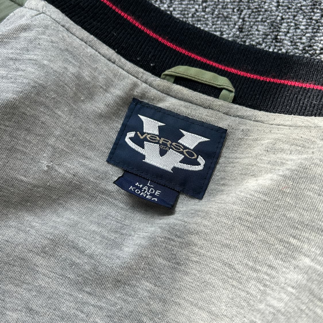 Verso 빈티지 카키 MA-1 자켓  상품이미지9