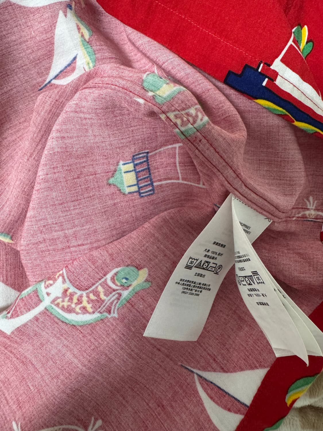 폴로 랄프로렌 / 세일보트 하와이안 셔츠 / S 상품이미지4