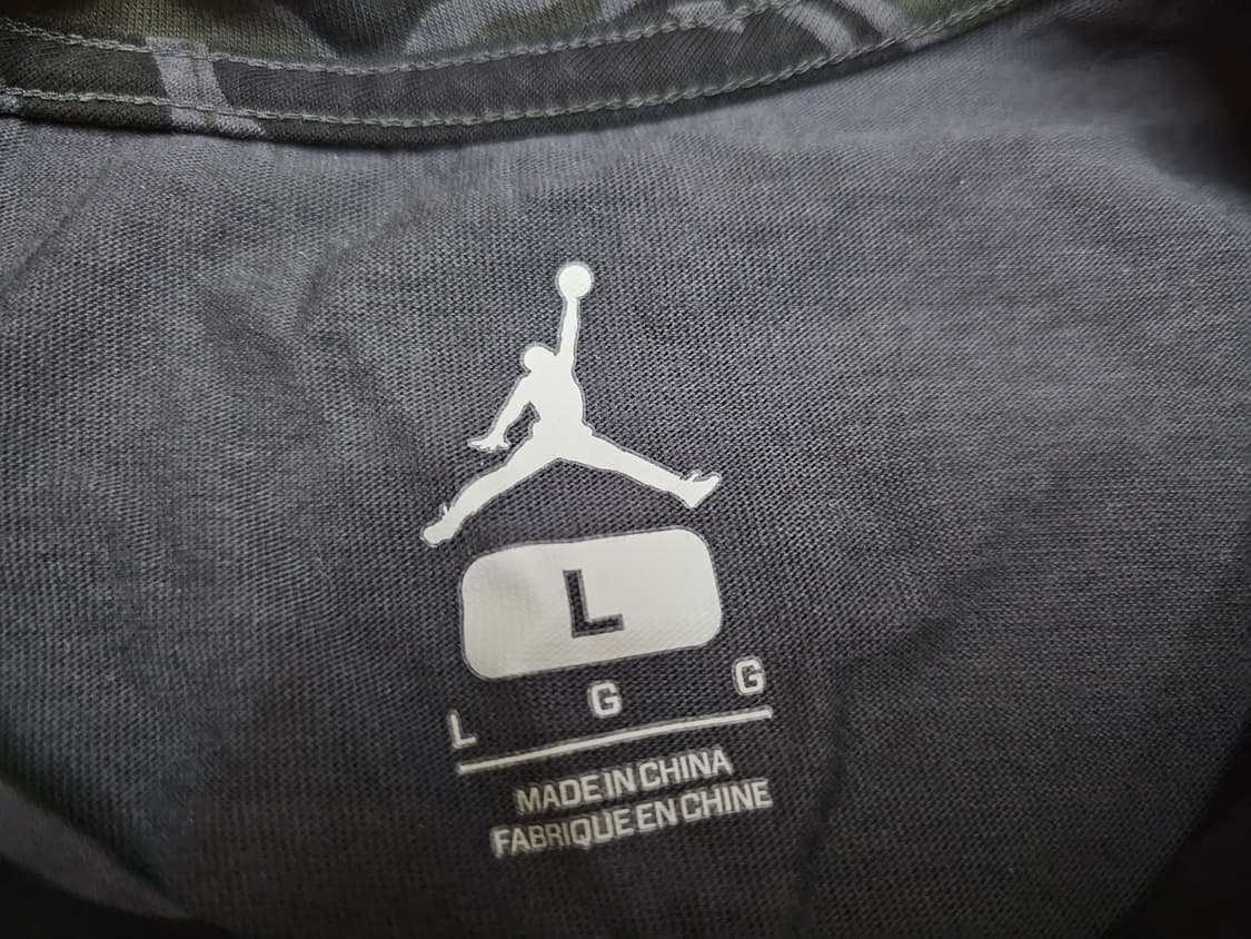 나이키 밀리터리 조던 카모 긴팔 티셔츠 사이즈 100 상품이미지7