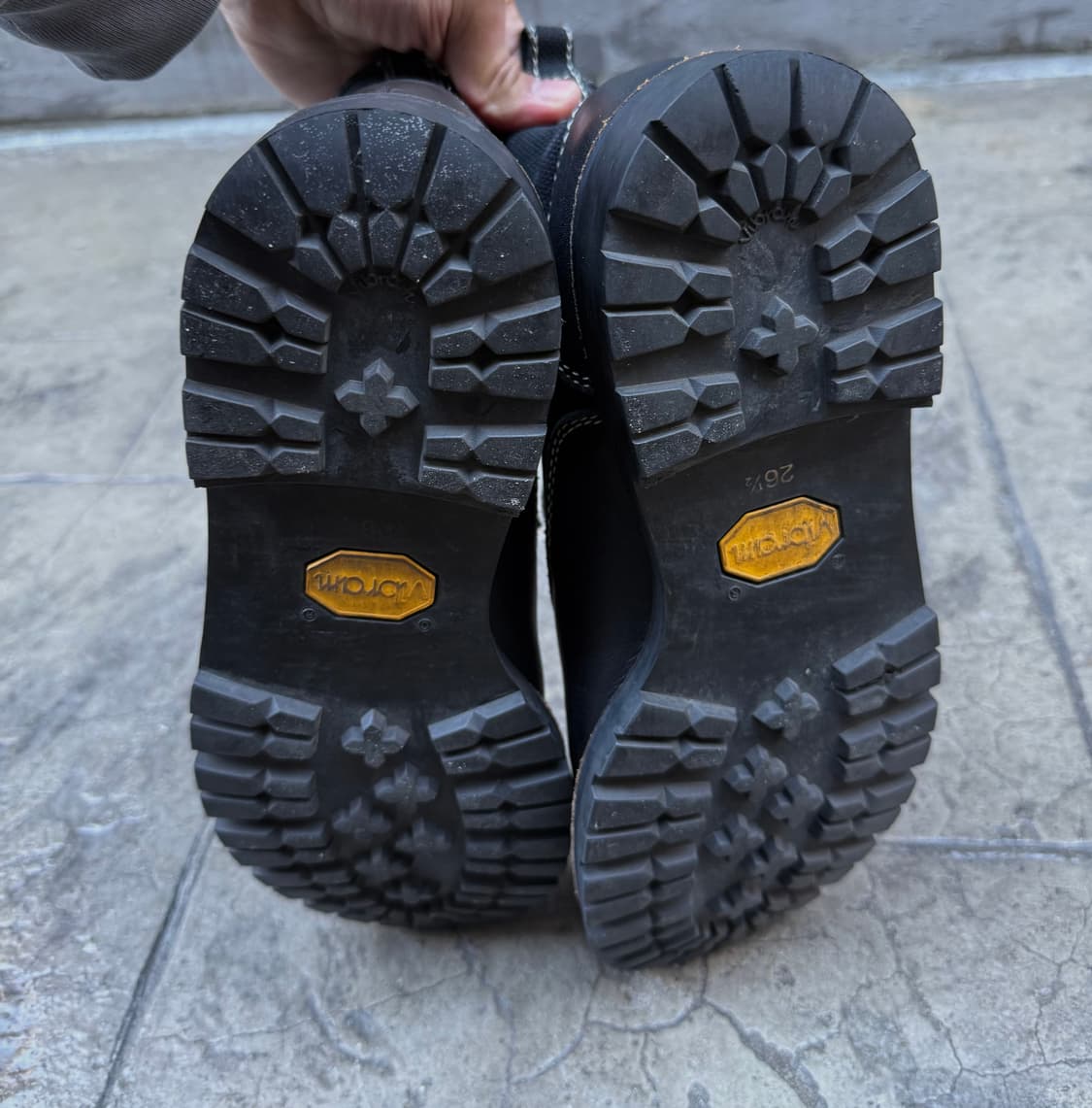 꼼데가르송 옴므 스티치 이중 도킹 부츠 상품이미지5