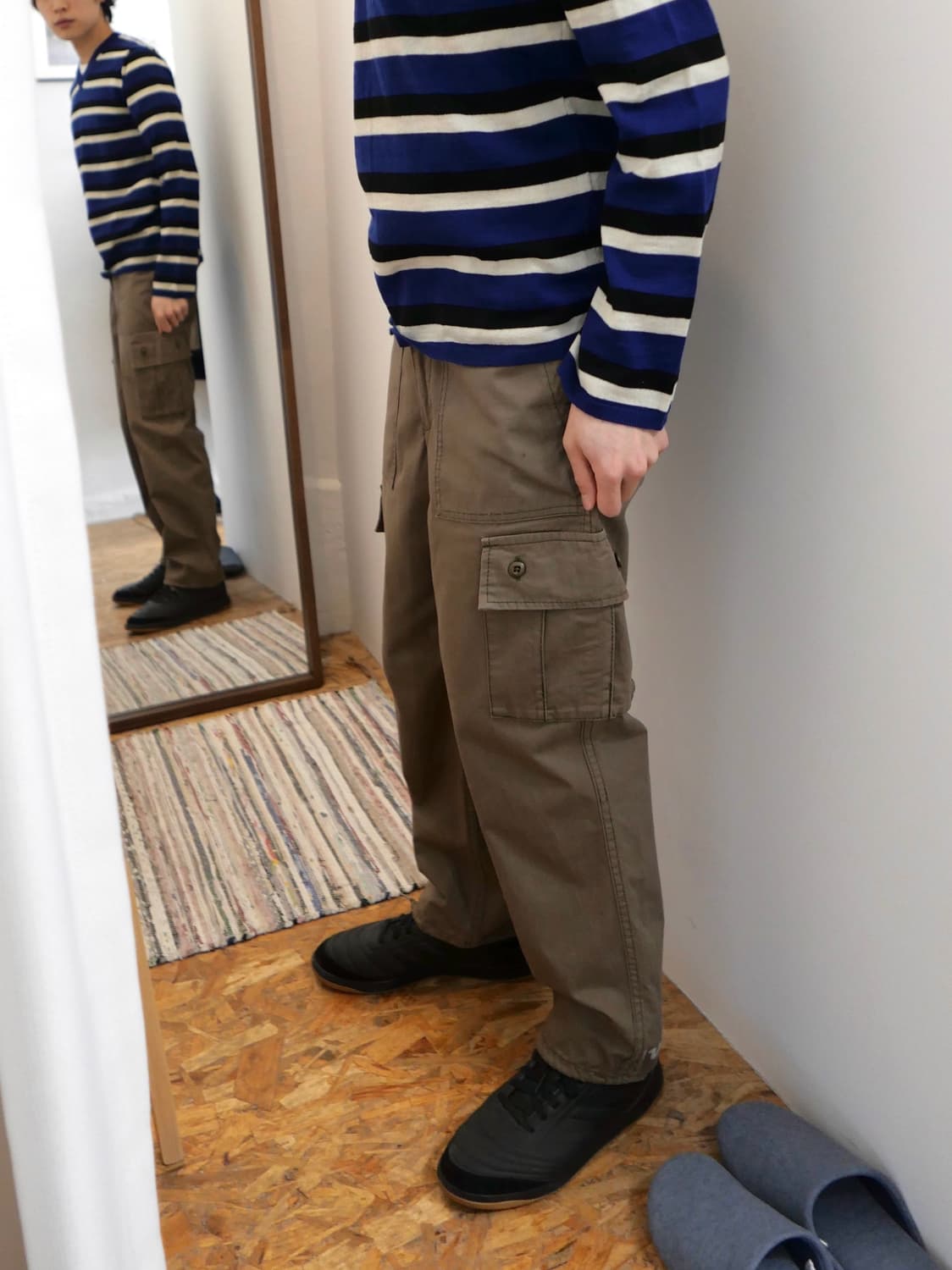 준야 와타나베 카고 팬츠 상품이미지1