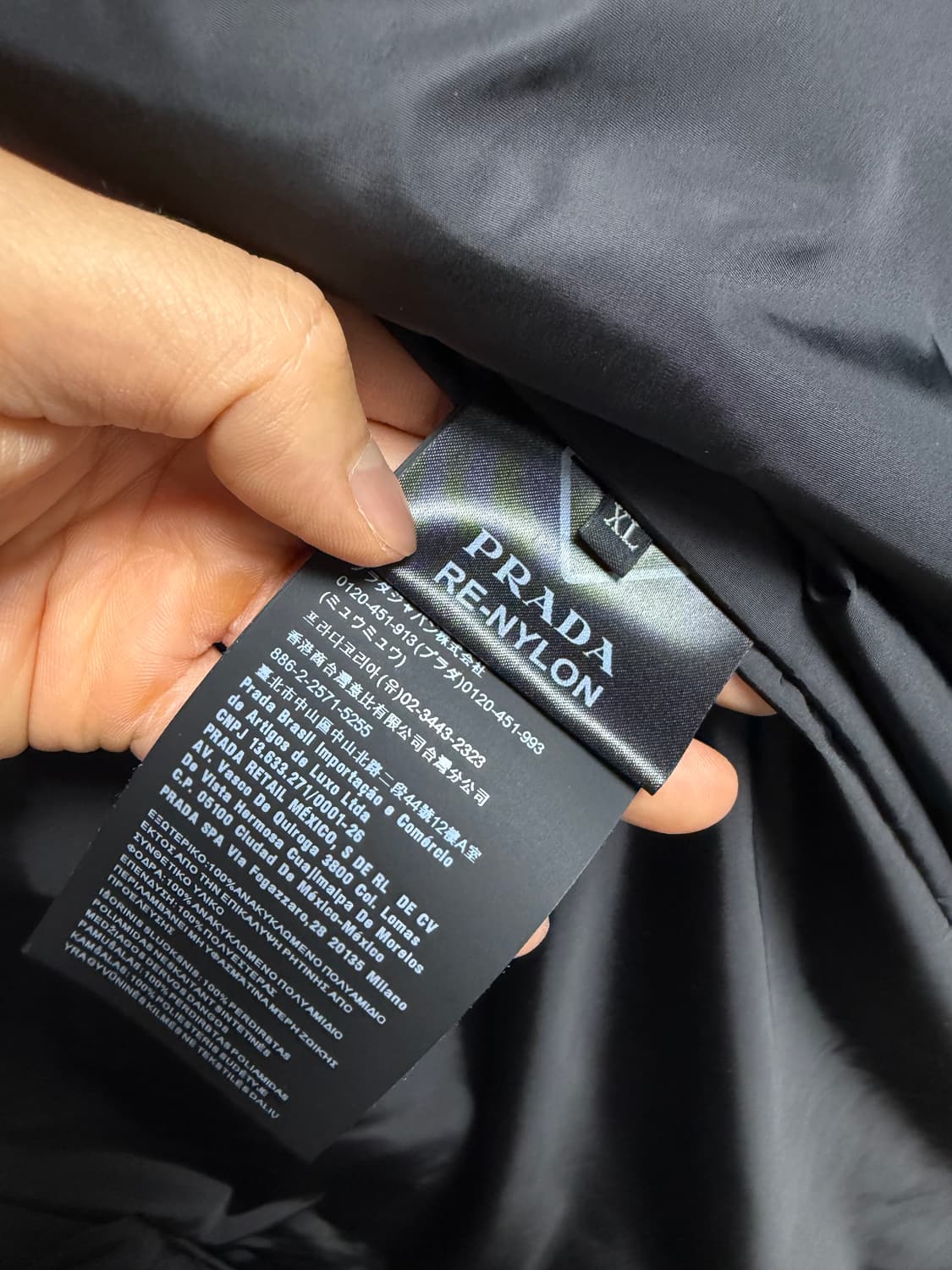 [xl] 프라다 20FW 리나일론 패딩코트 SGB502 상품이미지6