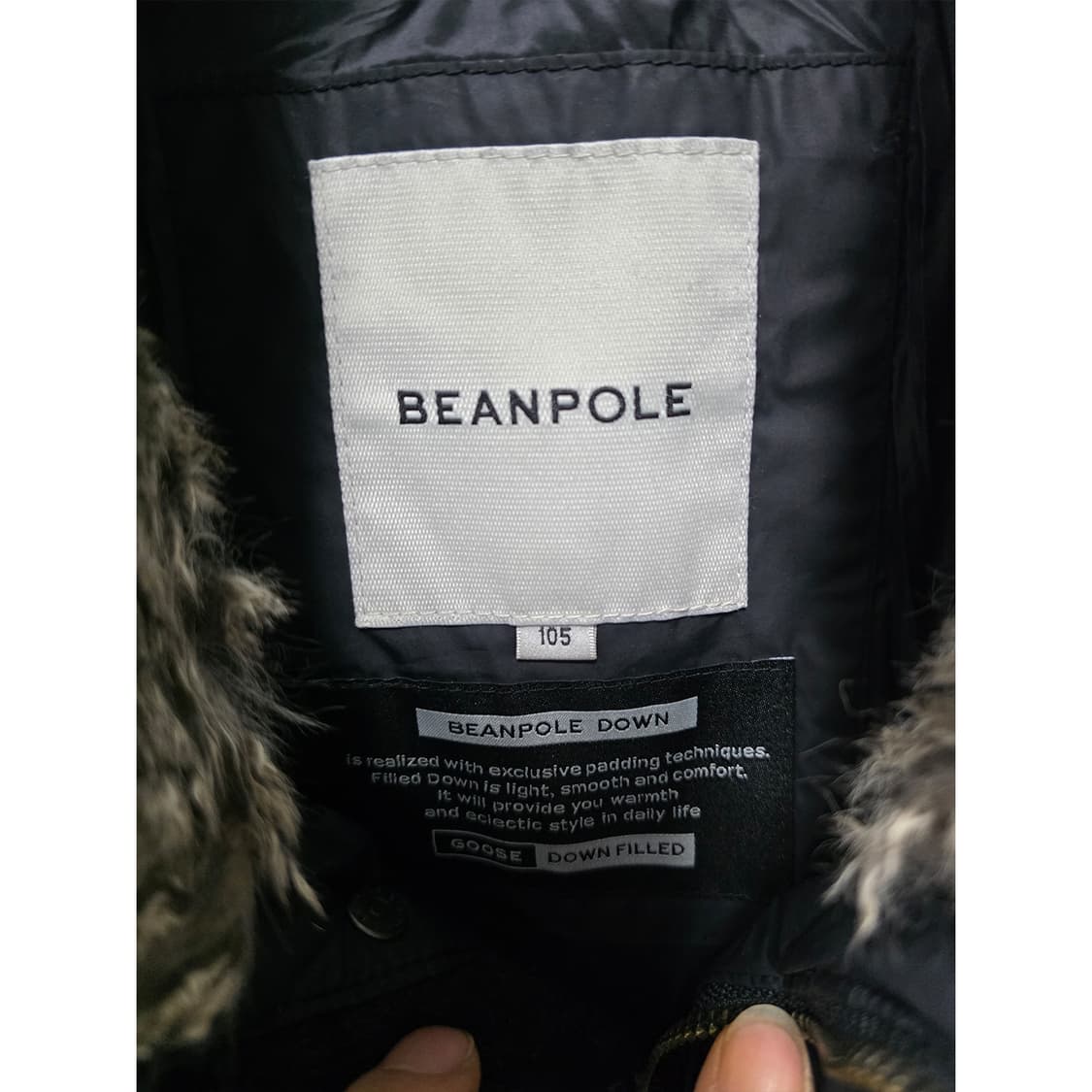 택포) 빈폴 남성 다운 패딩 105 상품이미지2