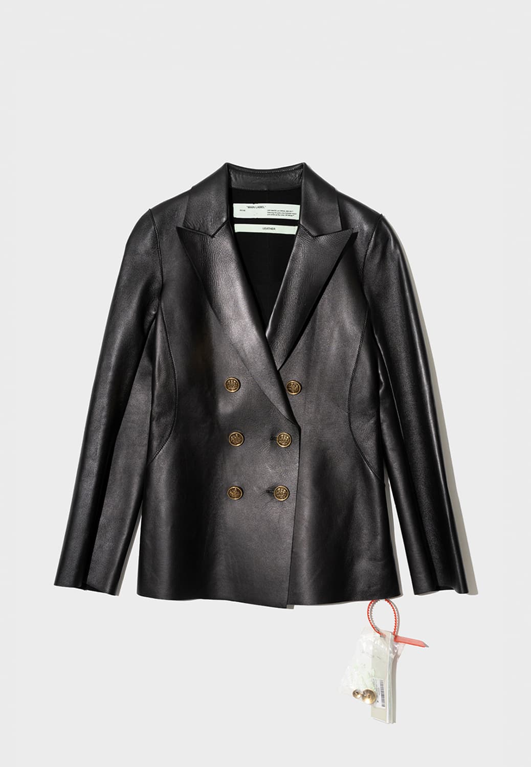 OFF WHITE leather jacket 상품이미지1
