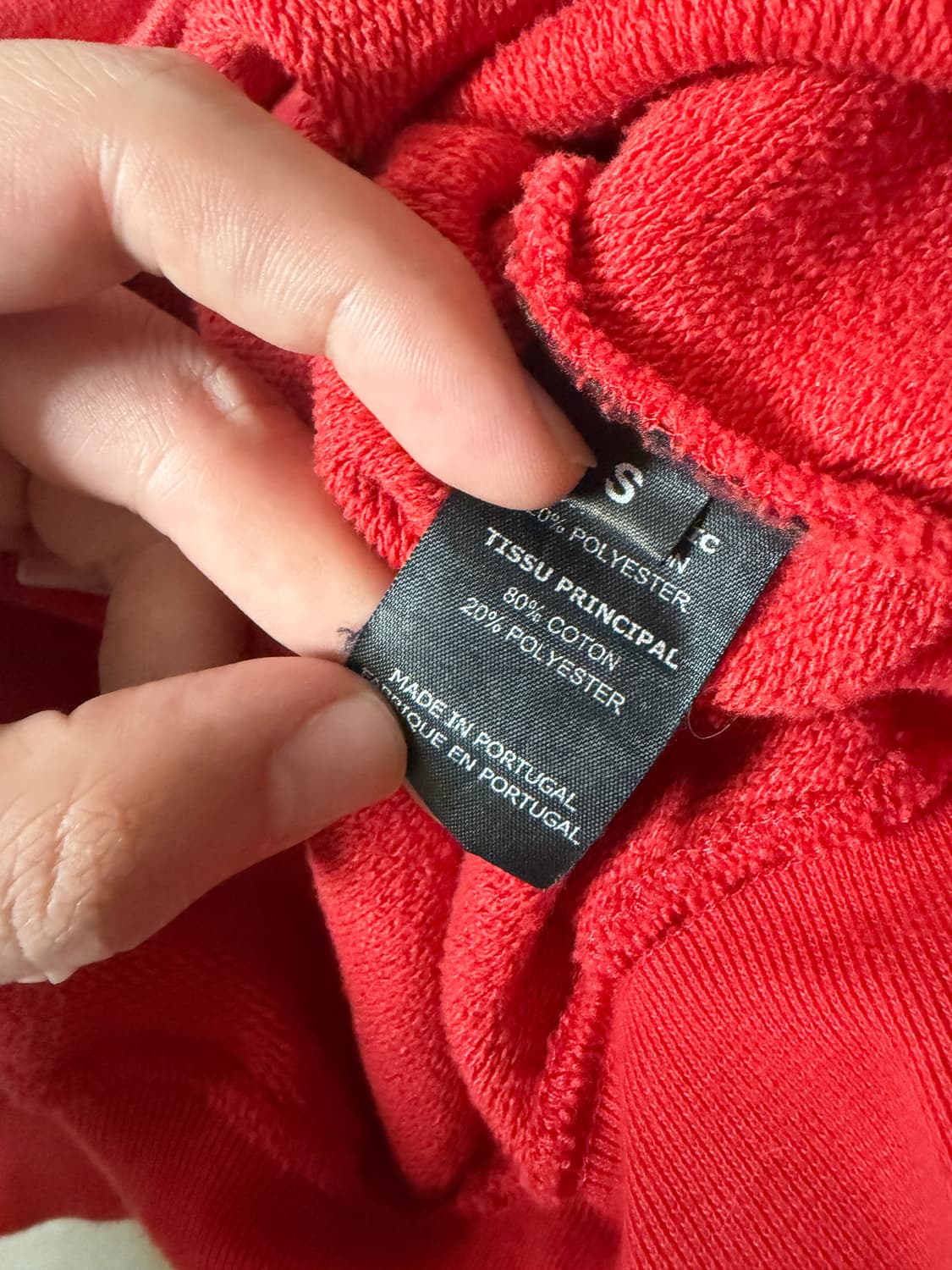 S 베트멍 x 타미힐피거 레드 후드티 상품이미지4