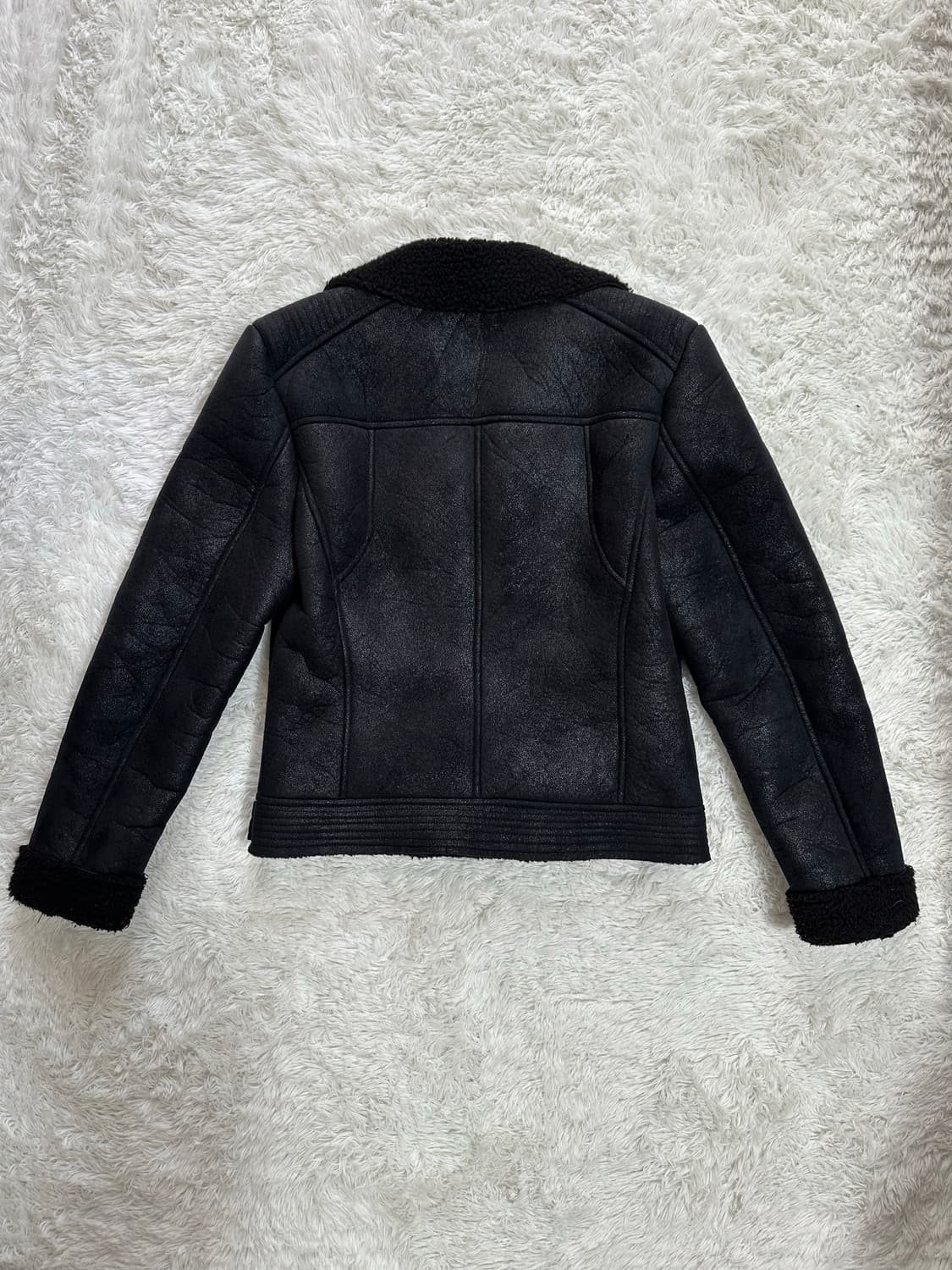 리바이스 블랙 무스탕 자켓 S 상품이미지2